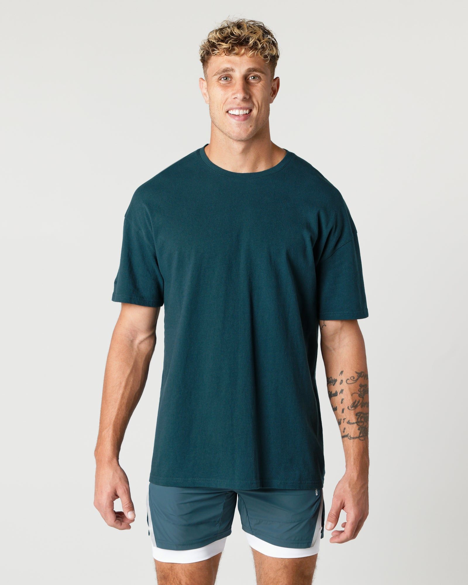 Heavy Cotton Core Tee - Midnight sold by Alphalete