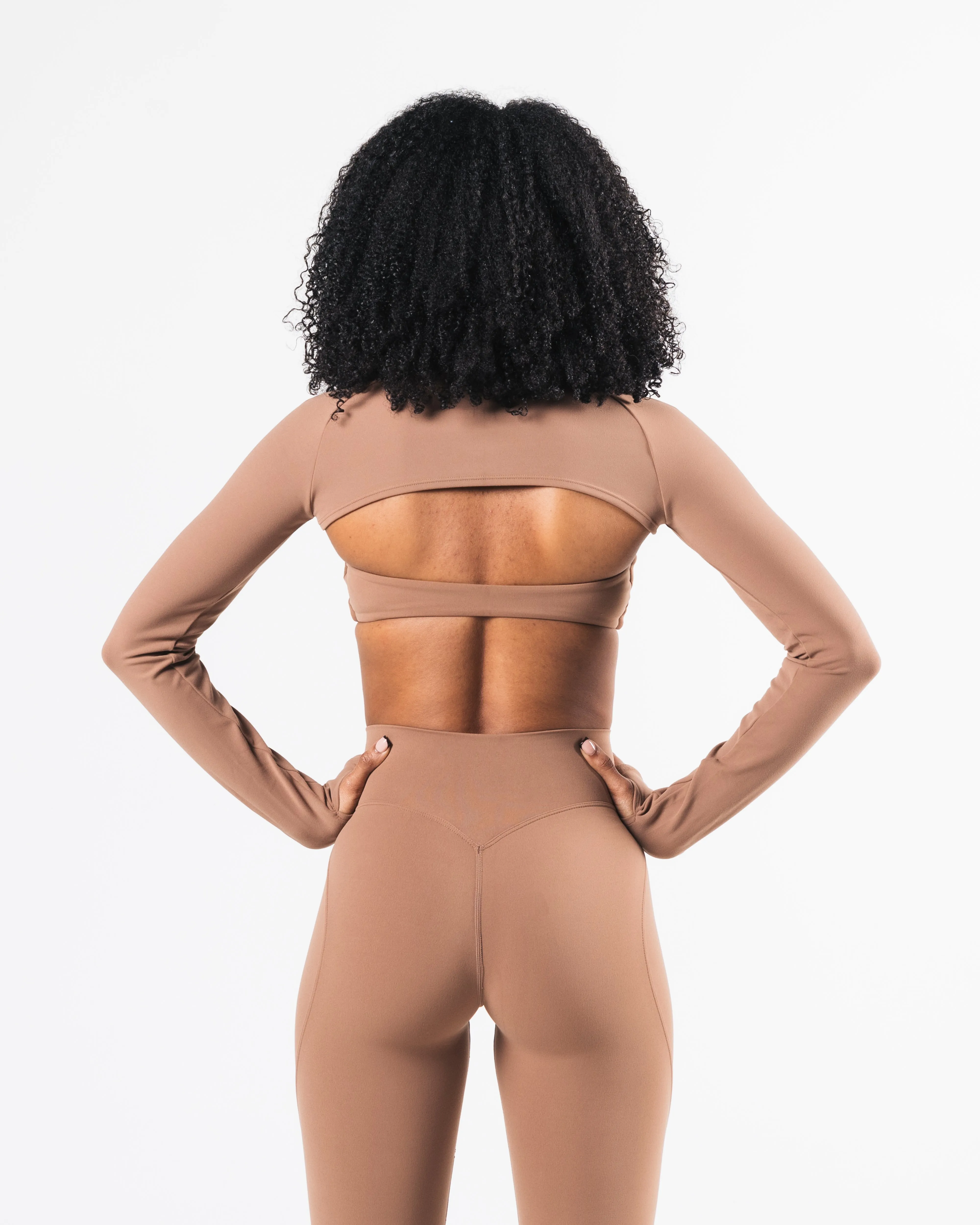 Aura Shrug LS - Oak sold by Alphalete product image thumbnail 4