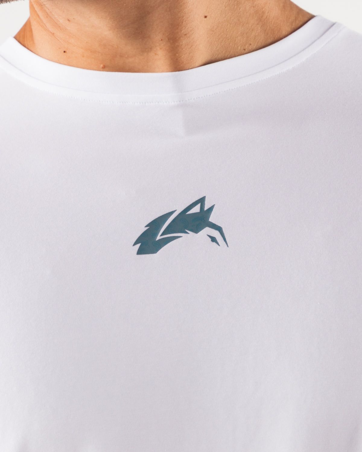 Wolf Head Paisley Print Tee - White sold by Alphalete product image thumbnail 5