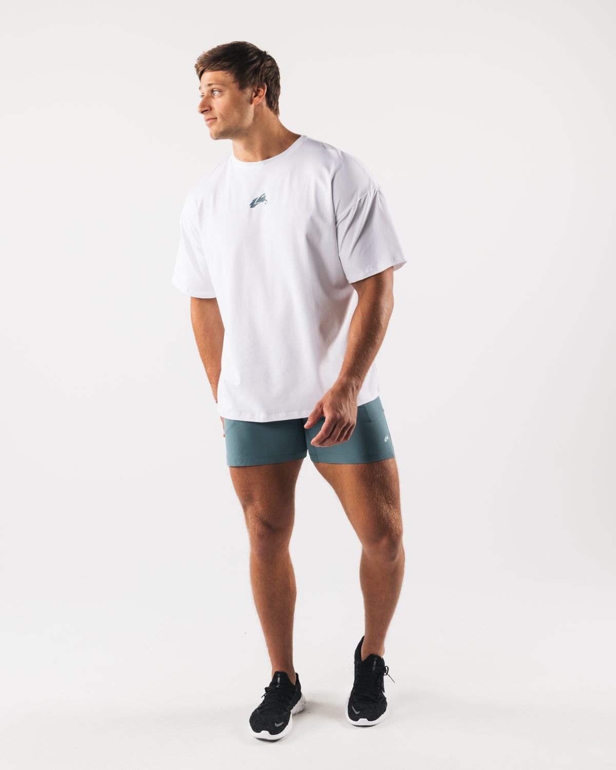 Wolf Head Paisley Print Tee - White sold by Alphalete product image thumbnail 2