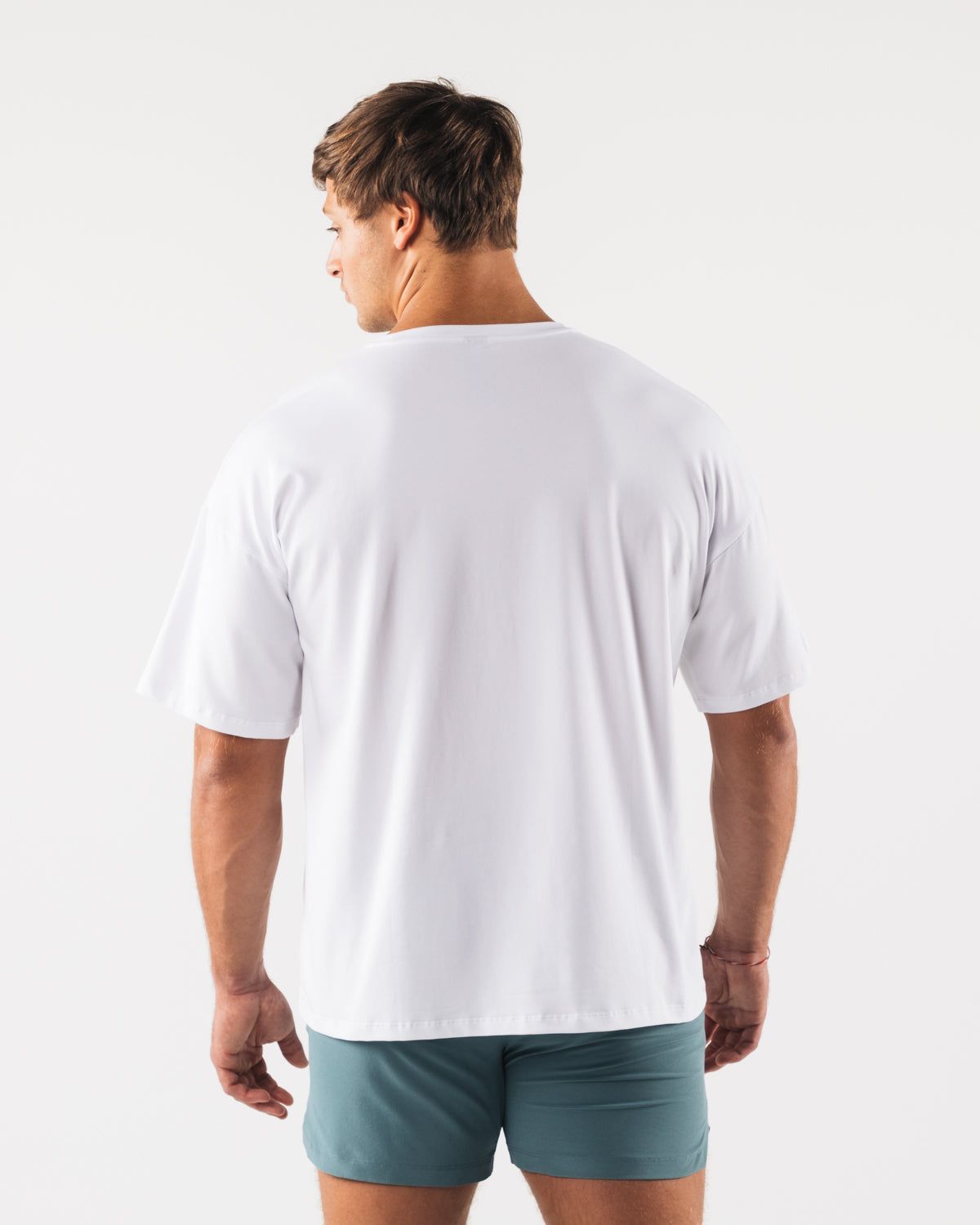 Wolf Head Paisley Print Tee - White sold by Alphalete product image thumbnail 4