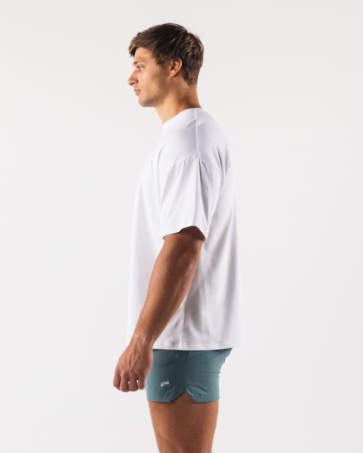 Wolf Head Paisley Print Tee - White sold by Alphalete product image thumbnail 3