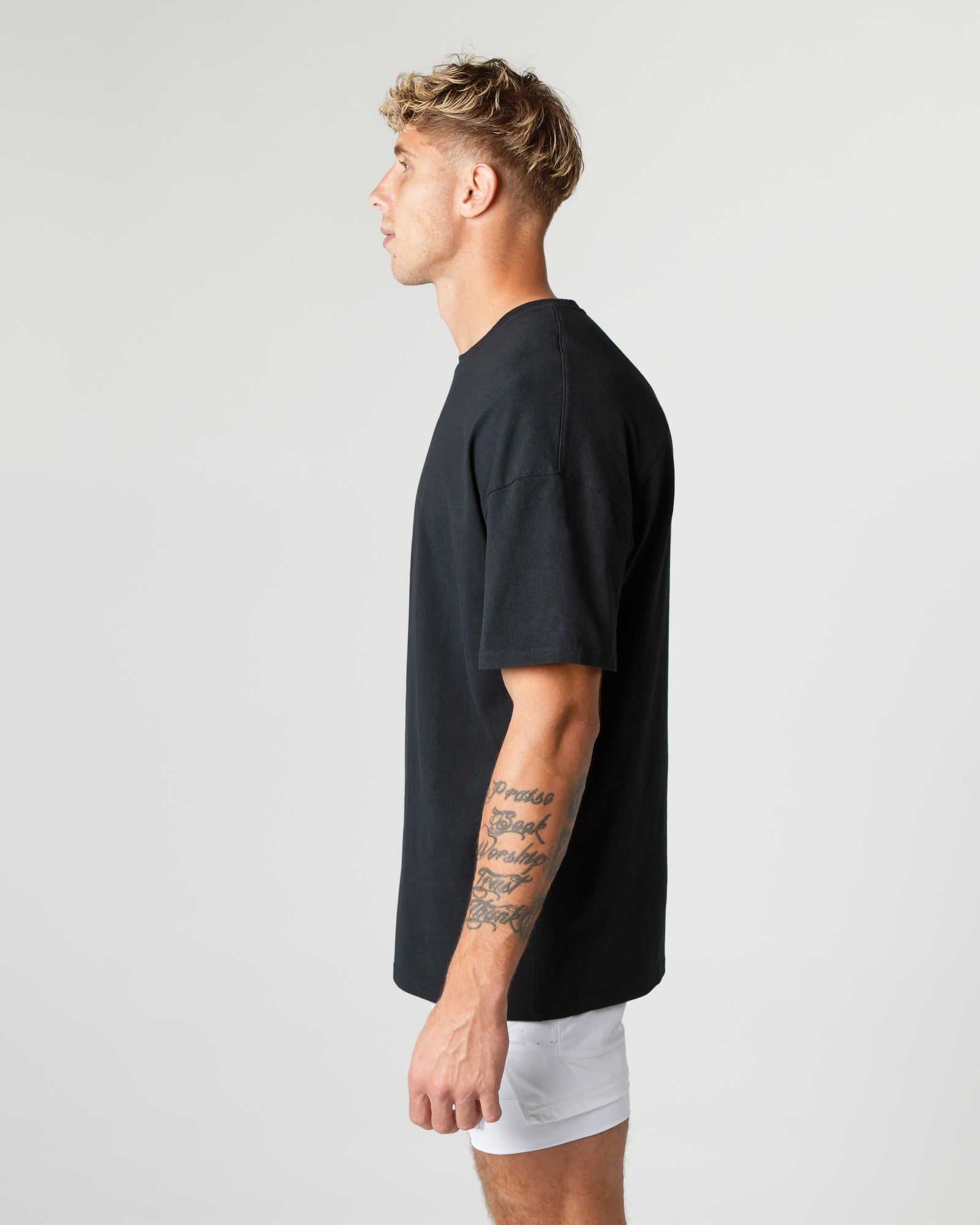 Heavy Cotton Core Tee - Black sold by Alphalete product image thumbnail 4
