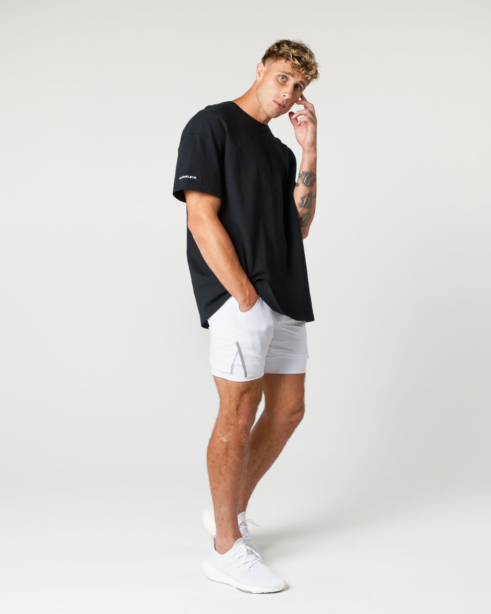 Heavy Cotton Core Tee - Black sold by Alphalete product image thumbnail 3