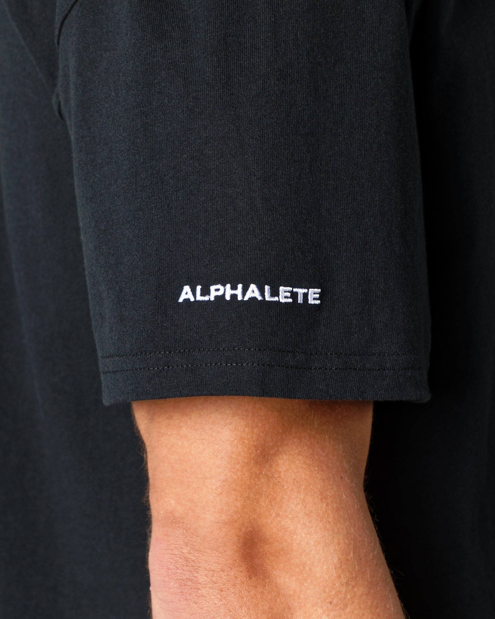 Heavy Cotton Core Tee - Black sold by Alphalete product image thumbnail 5