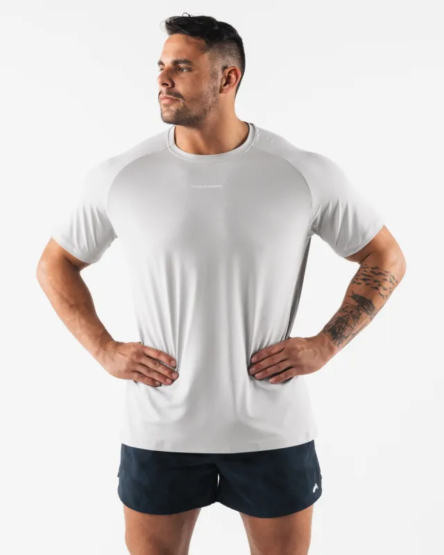 Racer Tee - Cloud sold by Alphalete