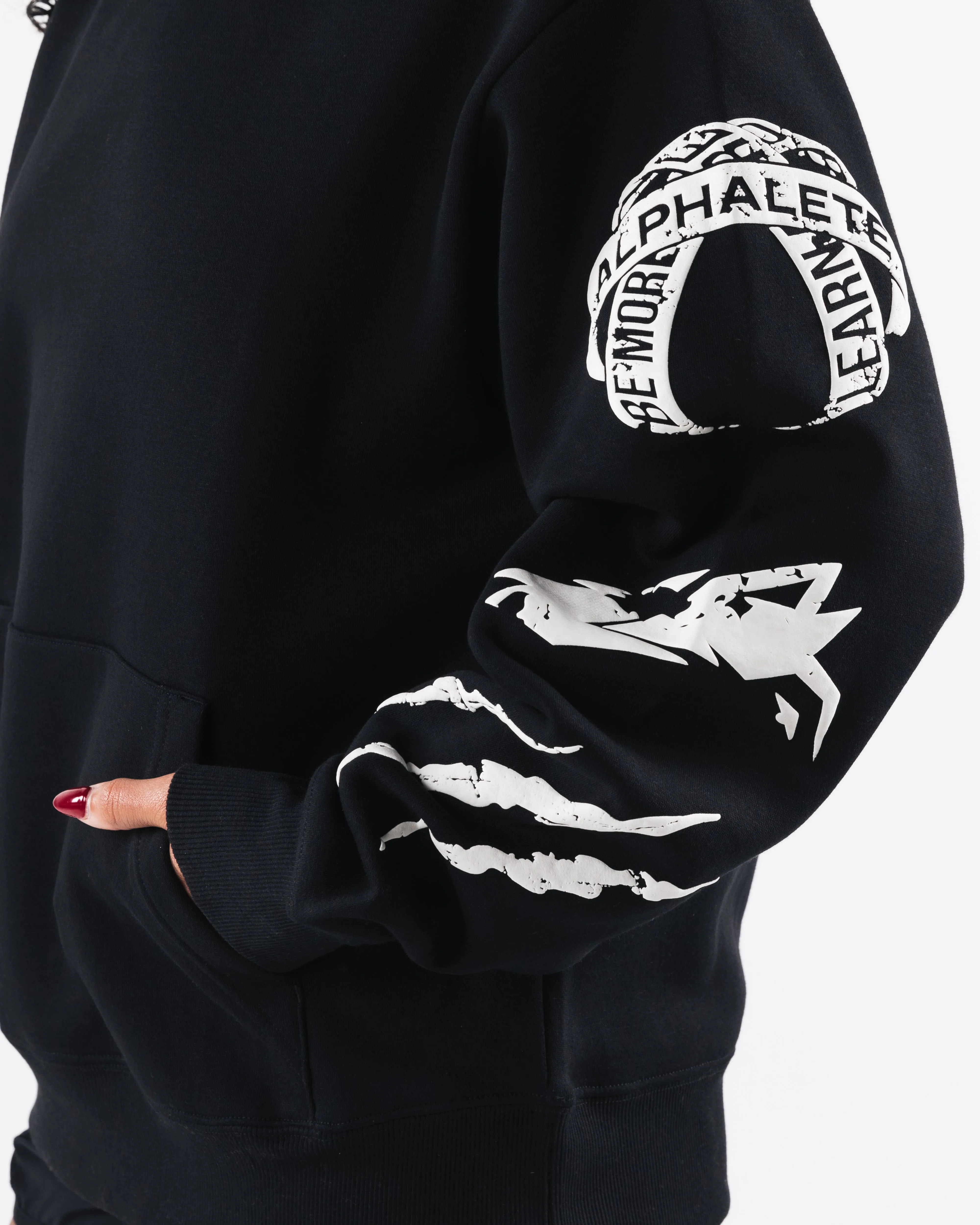 Three Pillar Hoodie - Black sold by Alphalete product image thumbnail 4