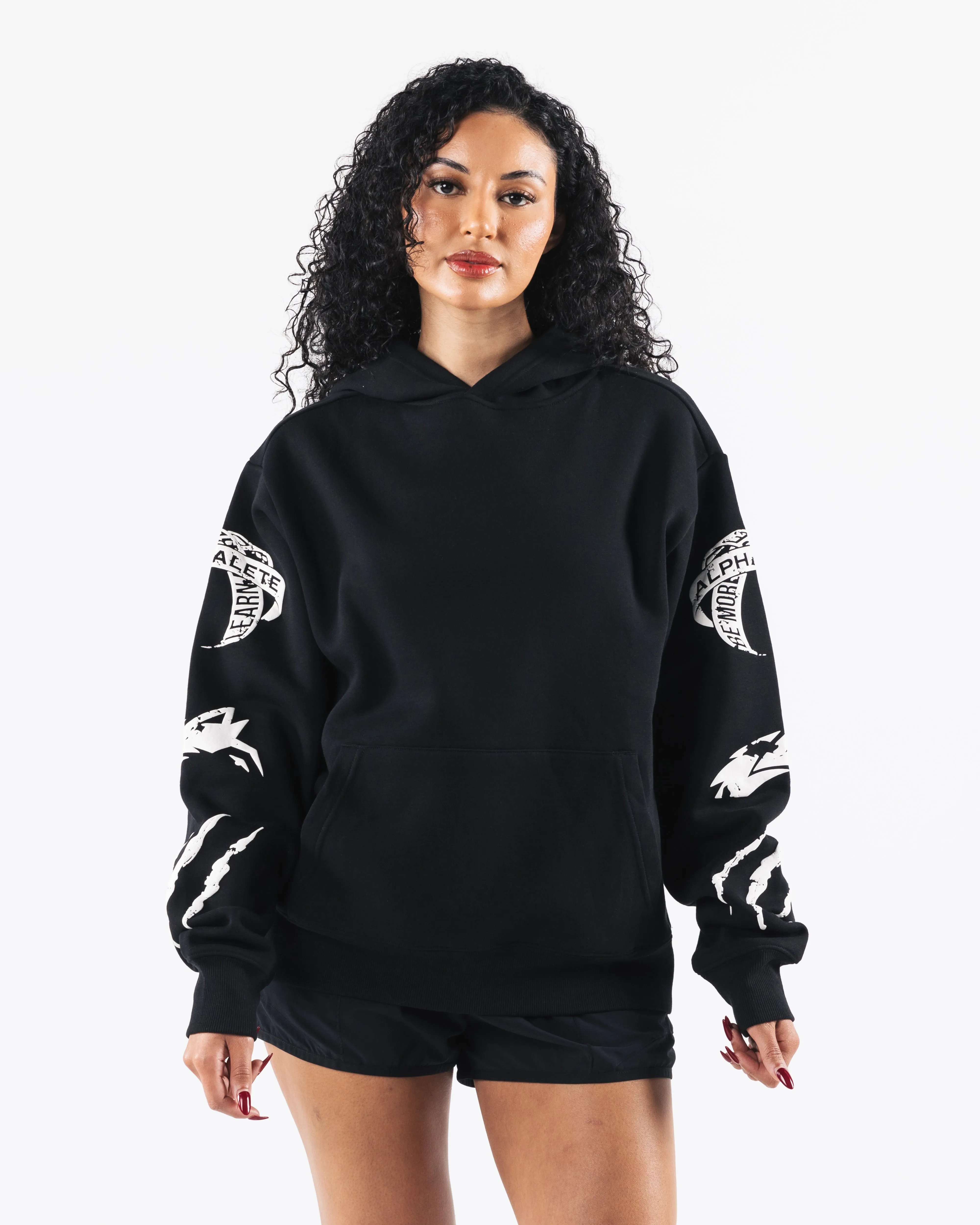 Three Pillar Hoodie - Black sold by Alphalete product image thumbnail 3