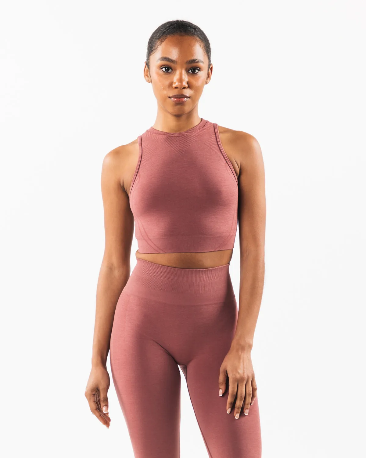 Stratus Crop Tank - Rose sold by Alphalete