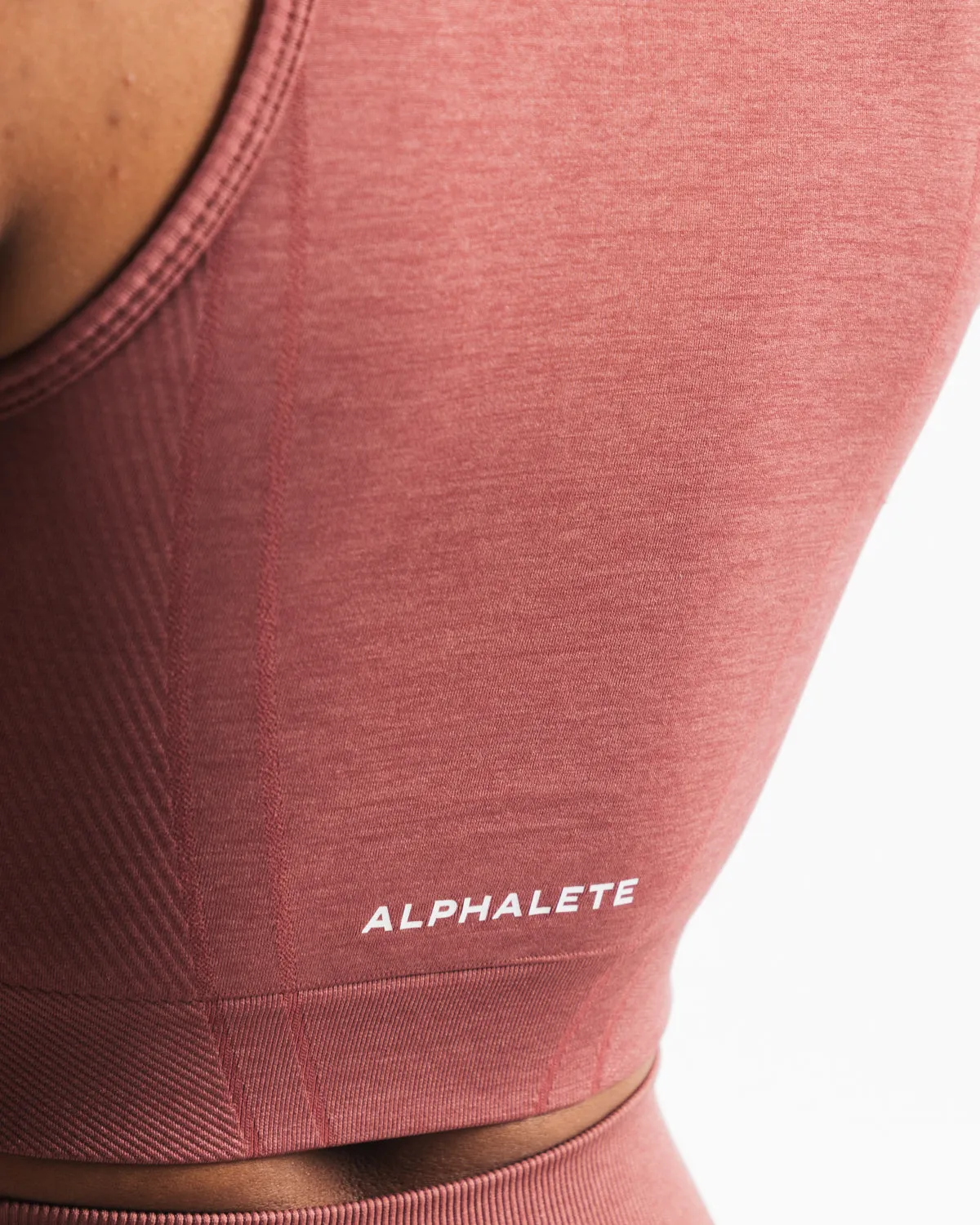 Stratus Crop Tank - Rose sold by Alphalete product image thumbnail 5