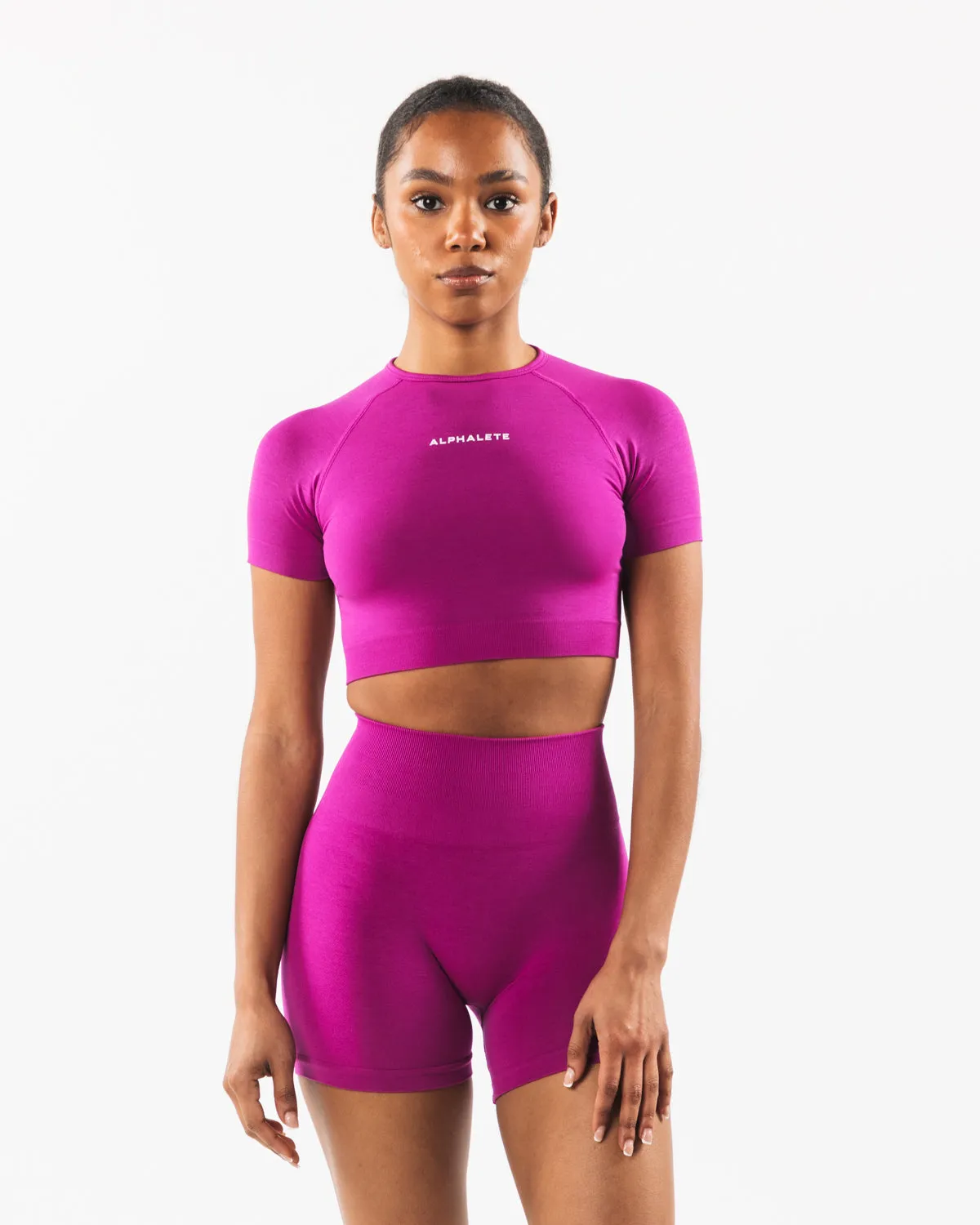 Amplify SS Crop - Candy Crush sold by Alphalete
