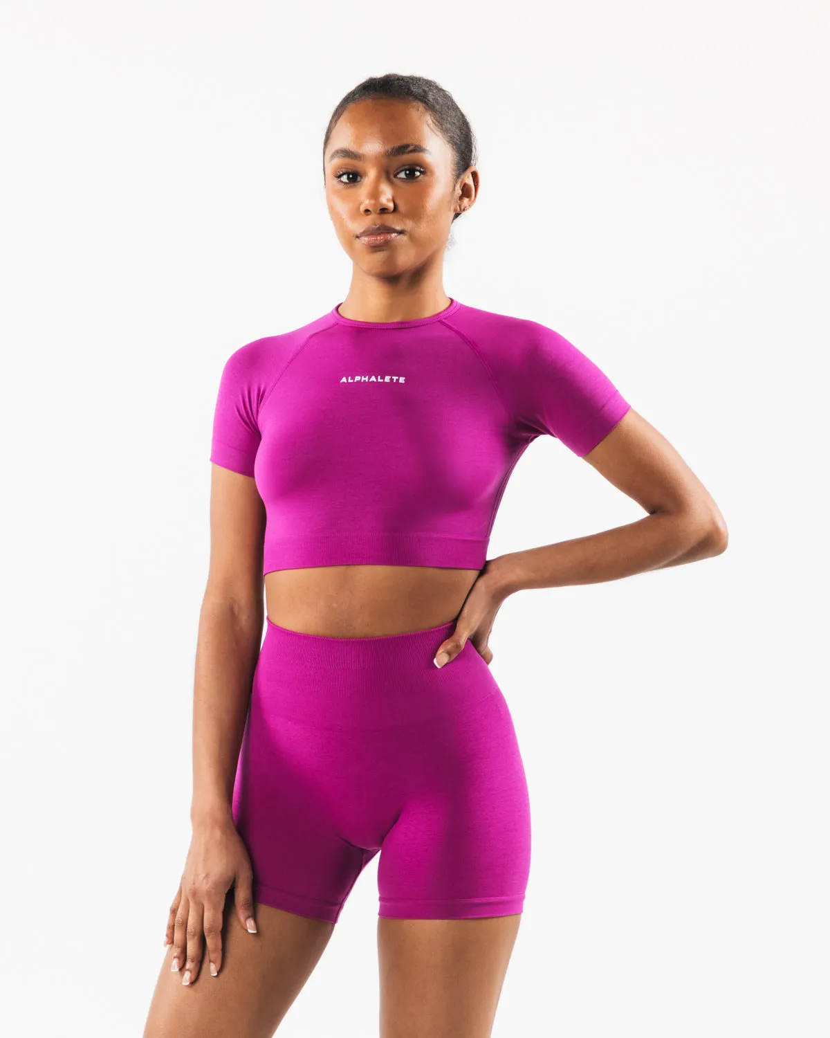 Amplify SS Crop - Candy Crush sold by Alphalete product image thumbnail 4