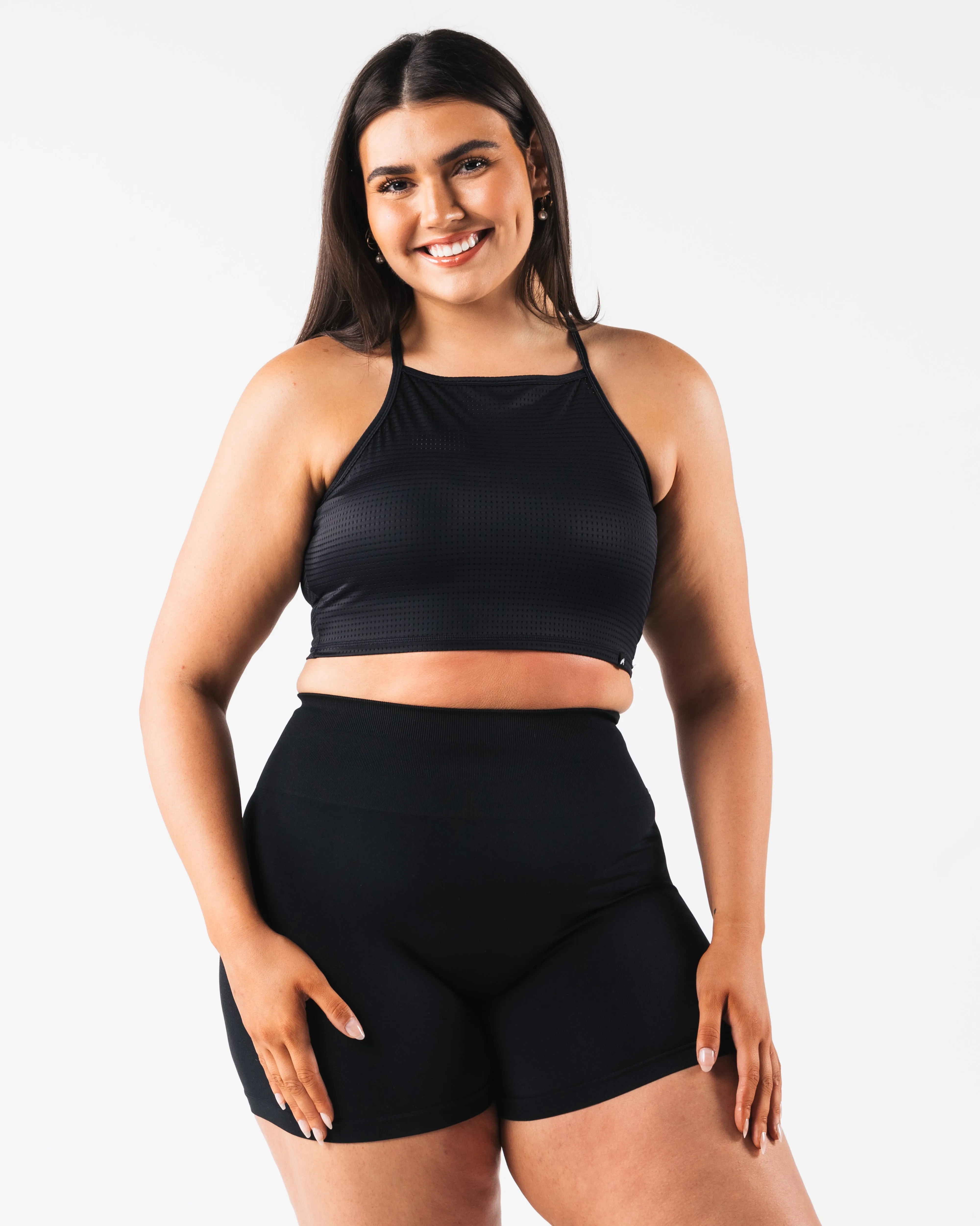Margo Mesh Tank - Black sold by Alphalete product image thumbnail 4