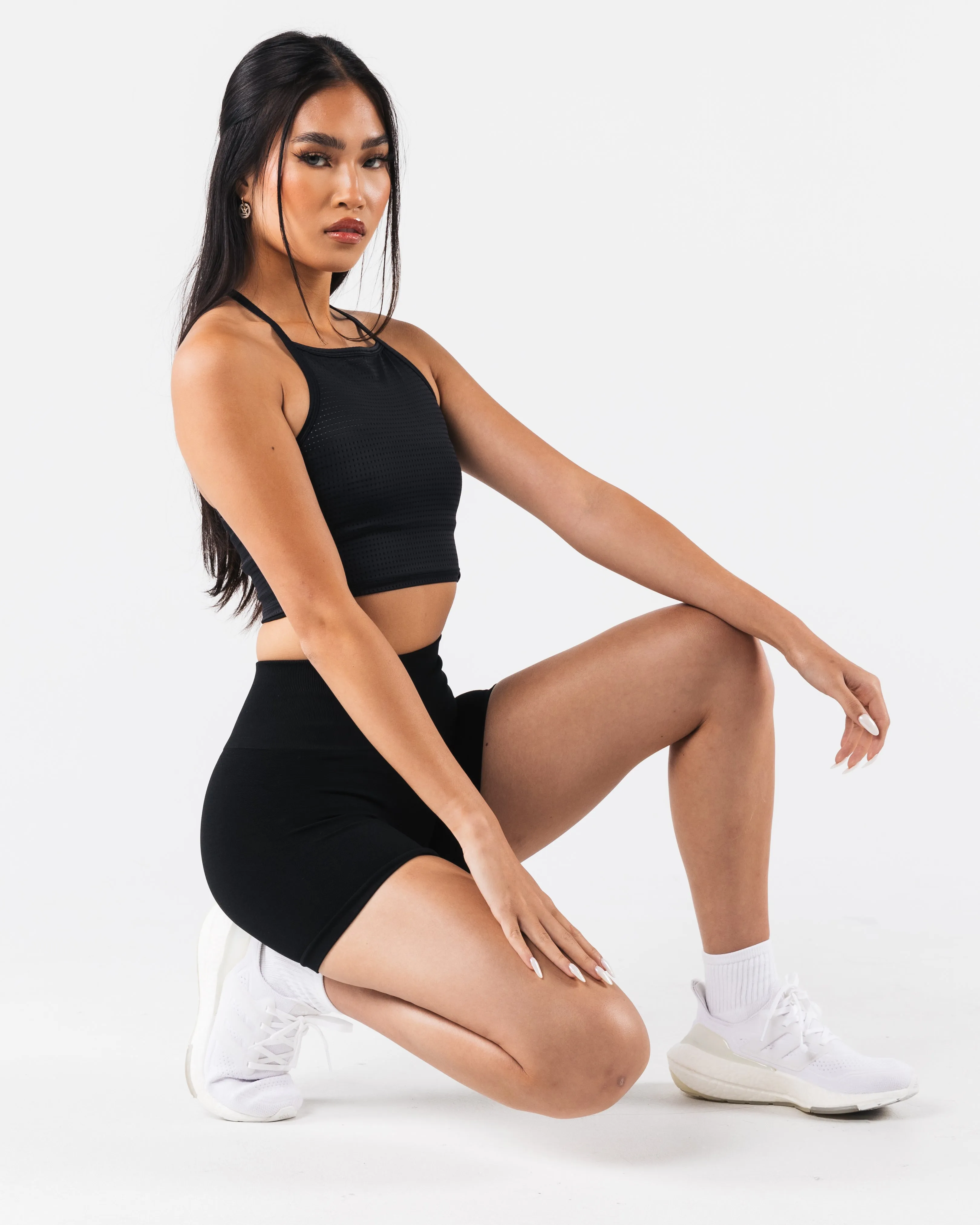 Margo Mesh Tank - Black sold by Alphalete product image thumbnail 3