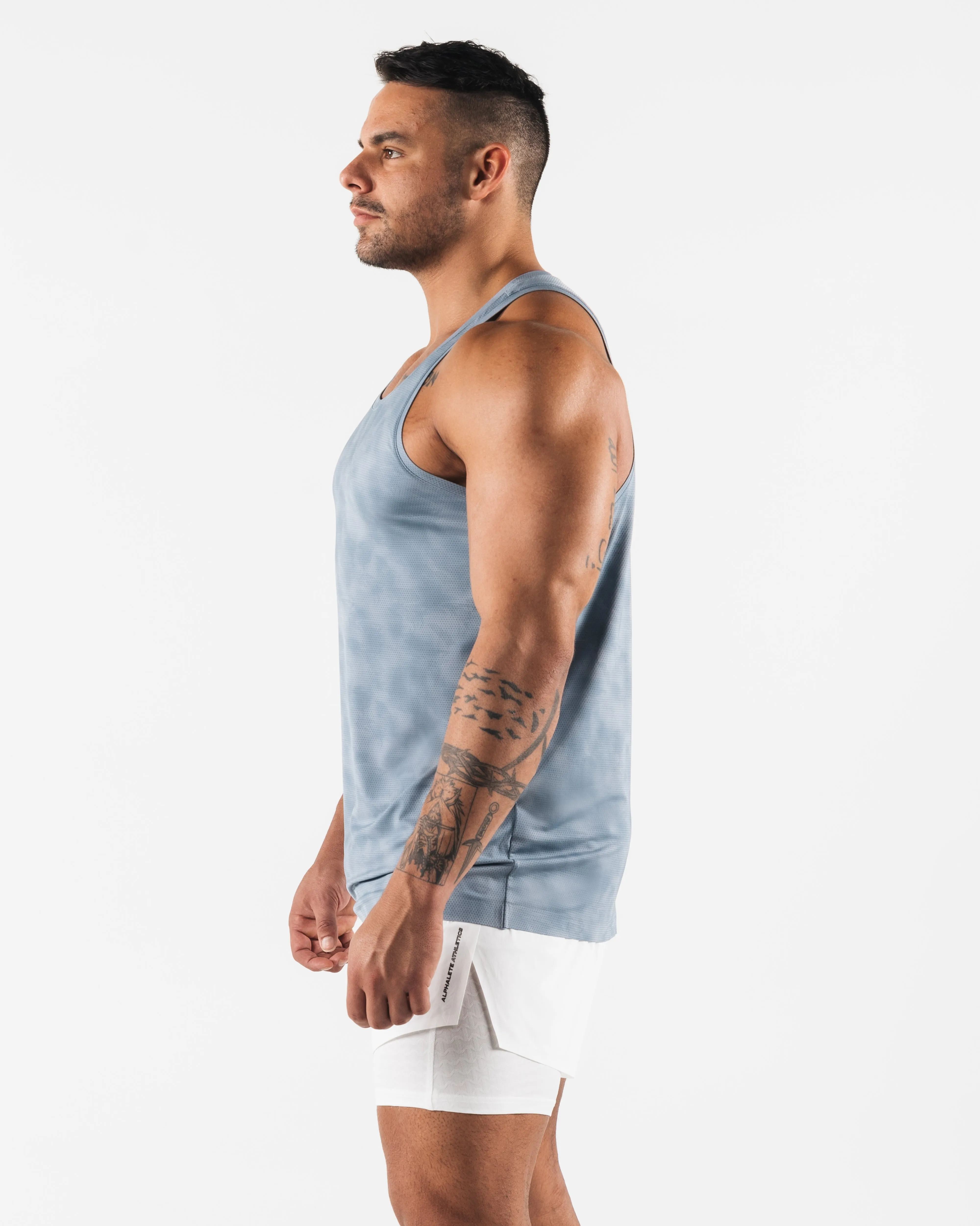 Racer Tank - Slate Print sold by Alphalete product image thumbnail 3