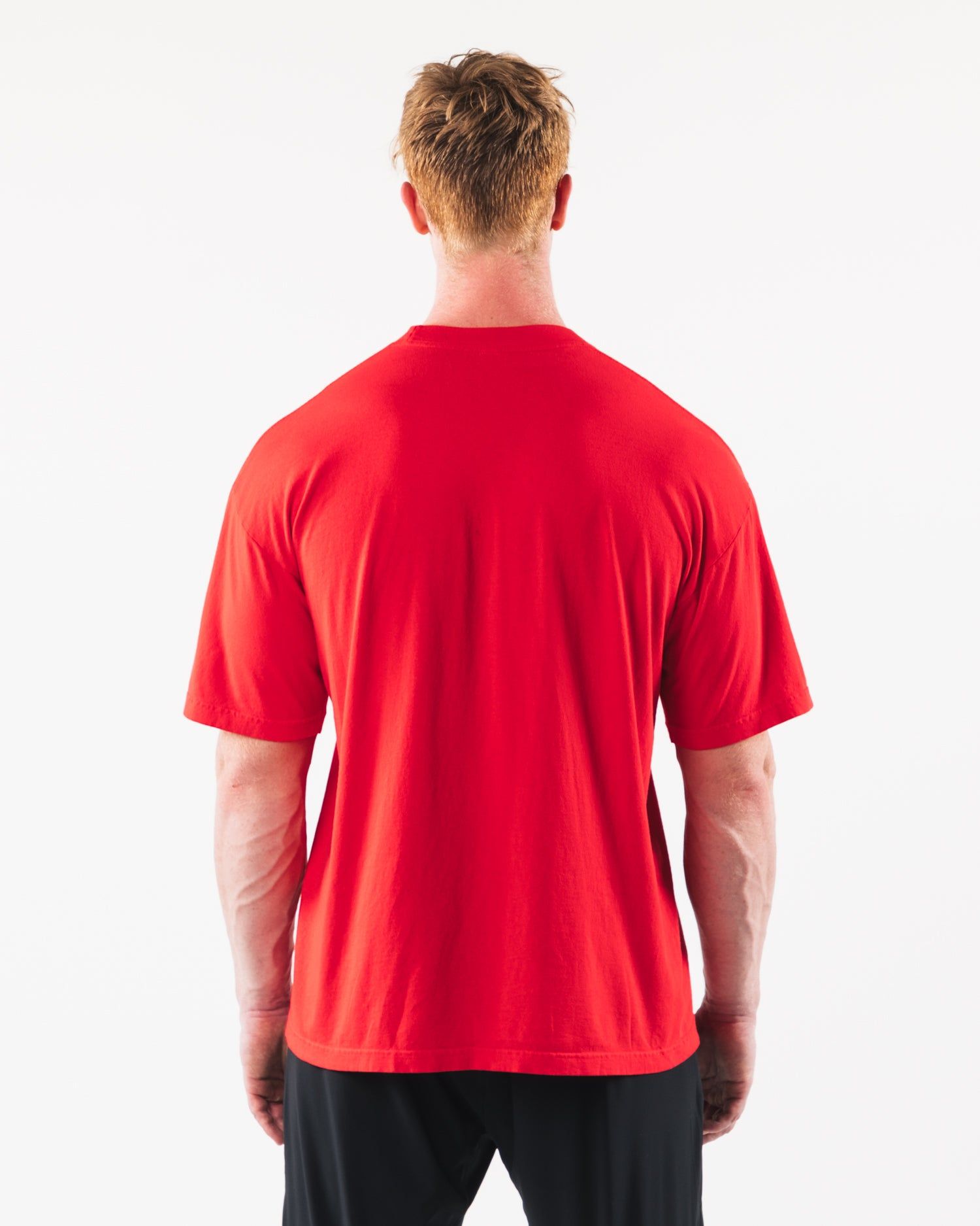 Varsity Tee - Red sold by Alphalete product image thumbnail 4