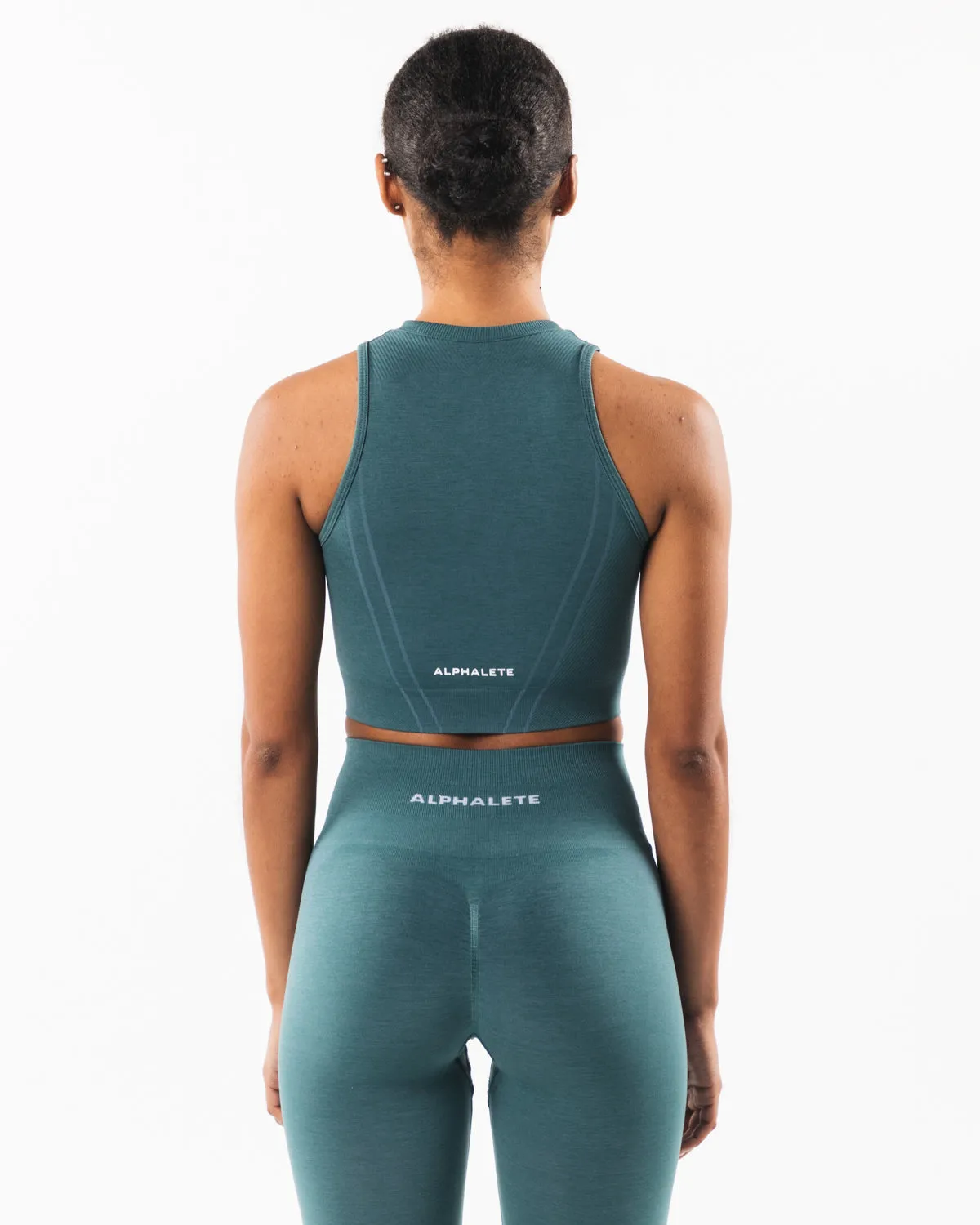 Stratus Crop Tank - Ocean sold by Alphalete product image thumbnail 4