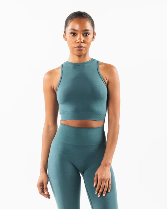 Stratus Crop Tank - Ocean sold by Alphalete