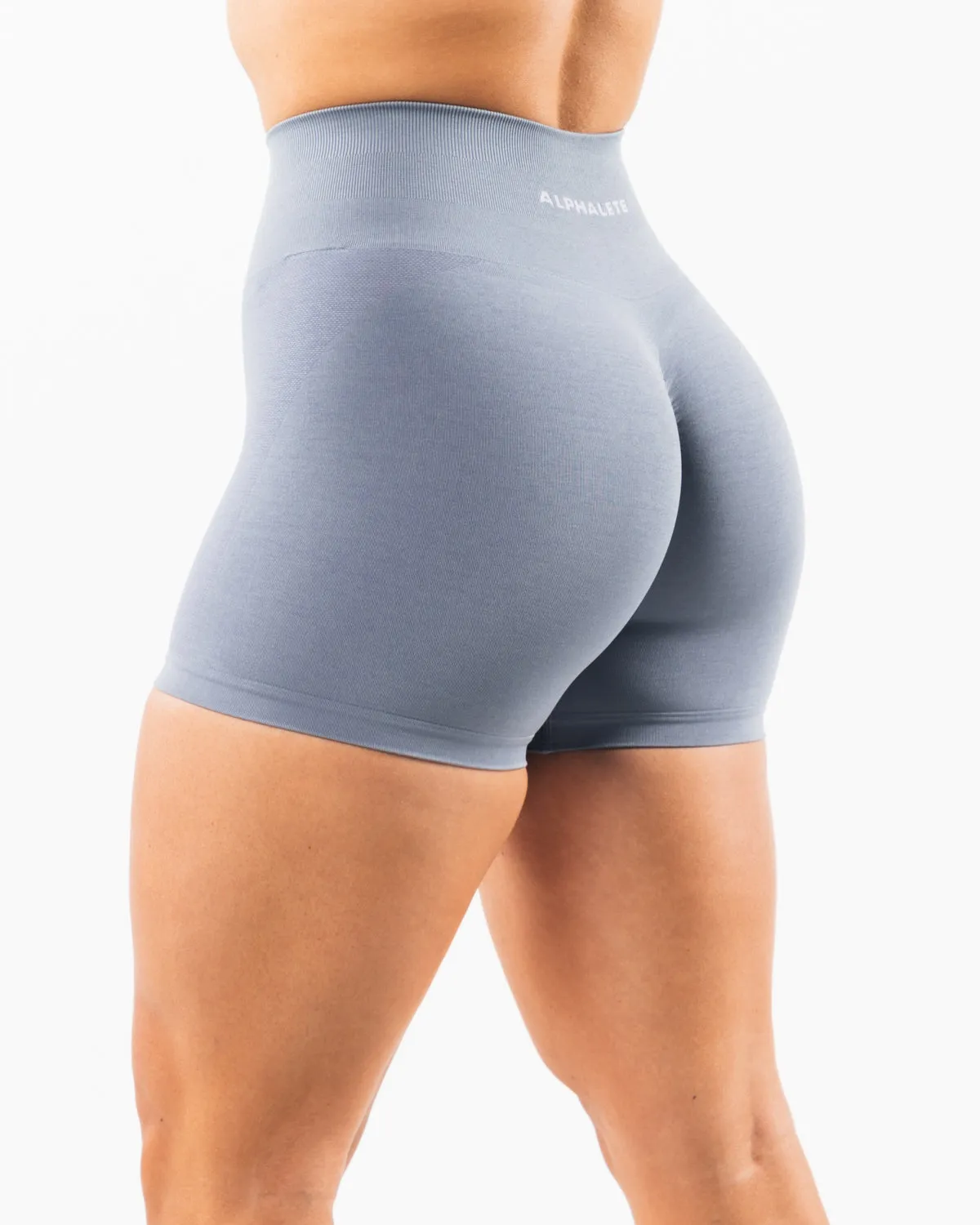 Amplify Ultra-High Rise Short - Still Water sold by Alphalete