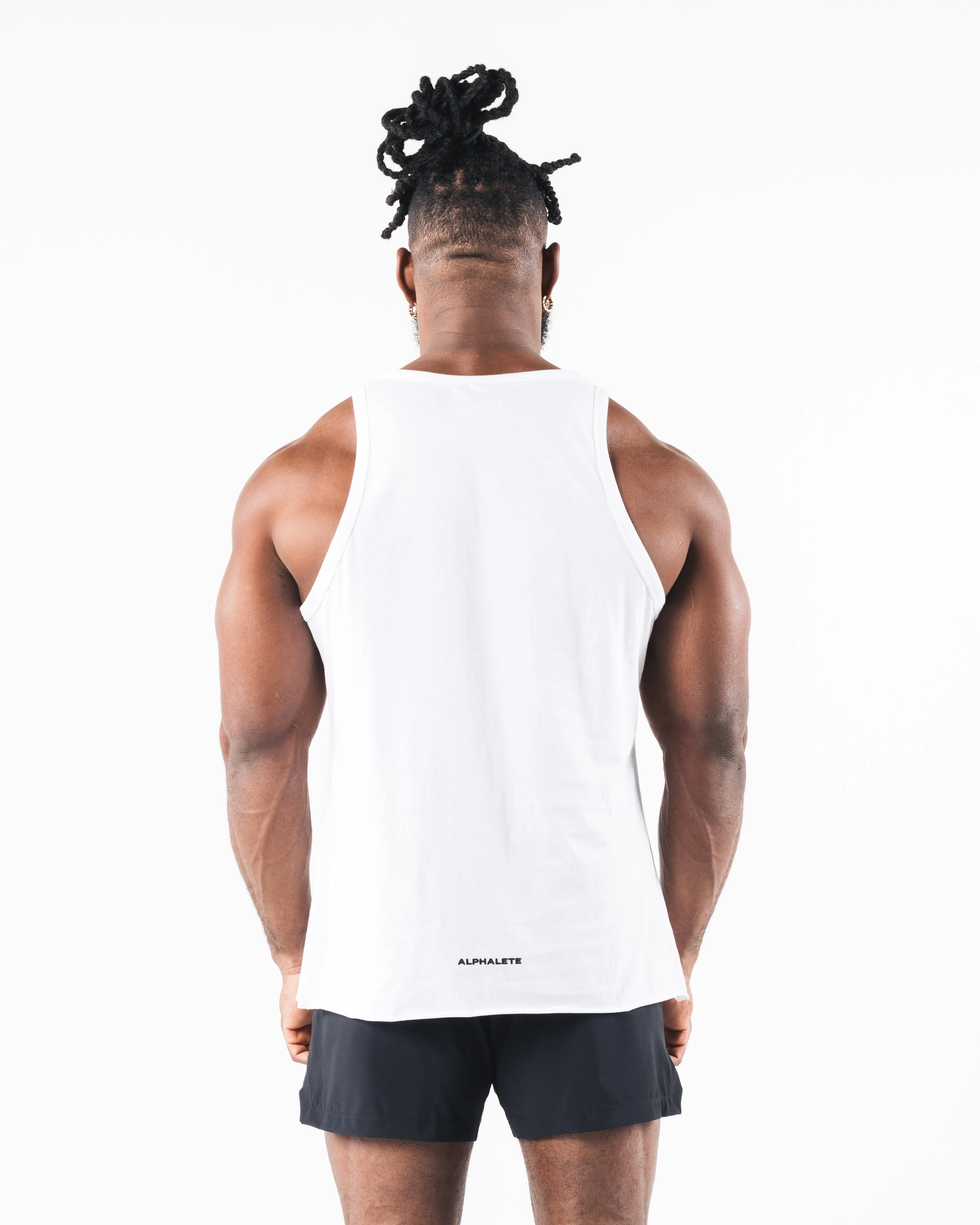 Three Pillar Tank - White sold by Alphalete product image thumbnail 4
