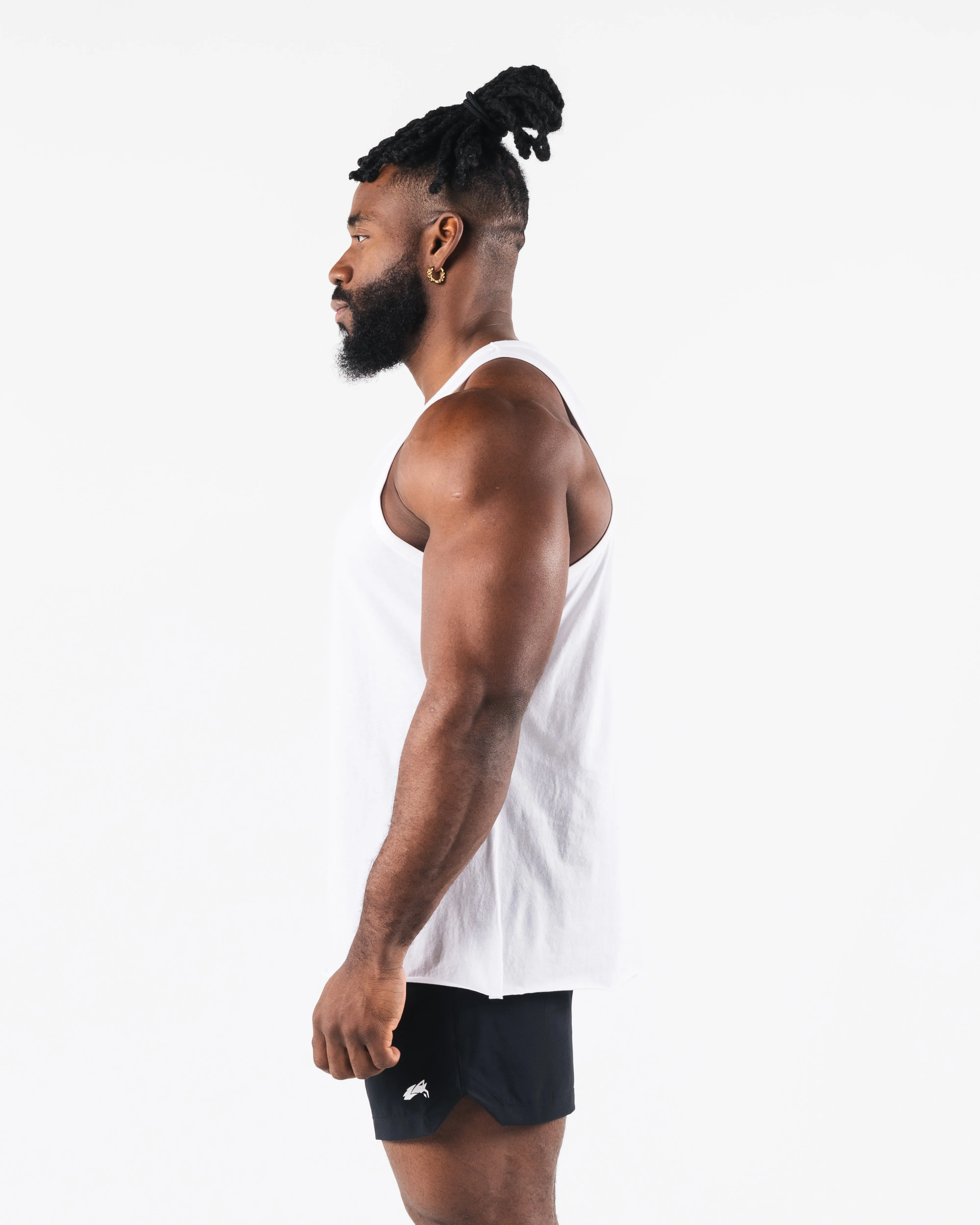 Three Pillar Tank - White sold by Alphalete product image thumbnail 3