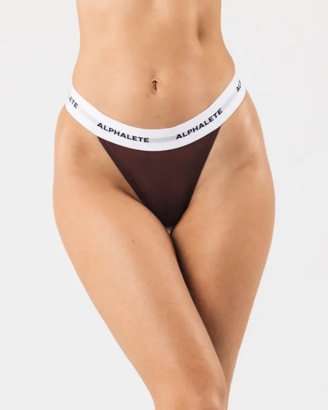 Acute Thong - Sangria sold by Alphalete