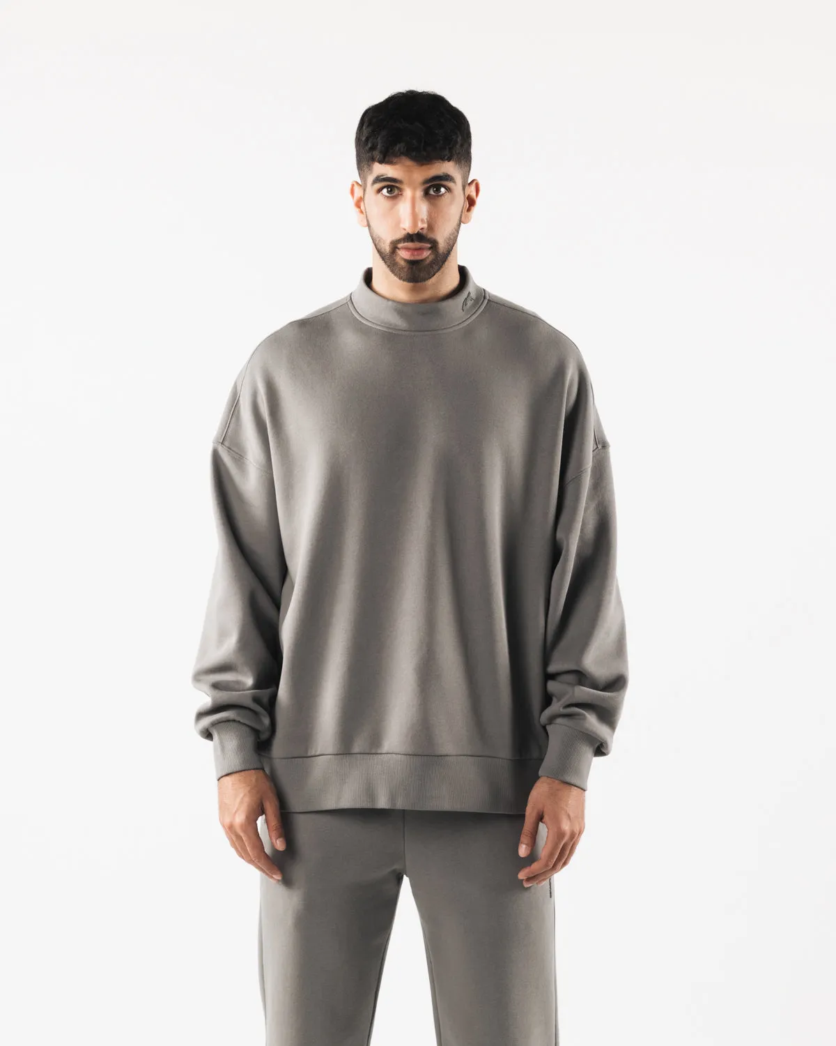 Origin Mock Neck LS - Sterling sold by Alphalete