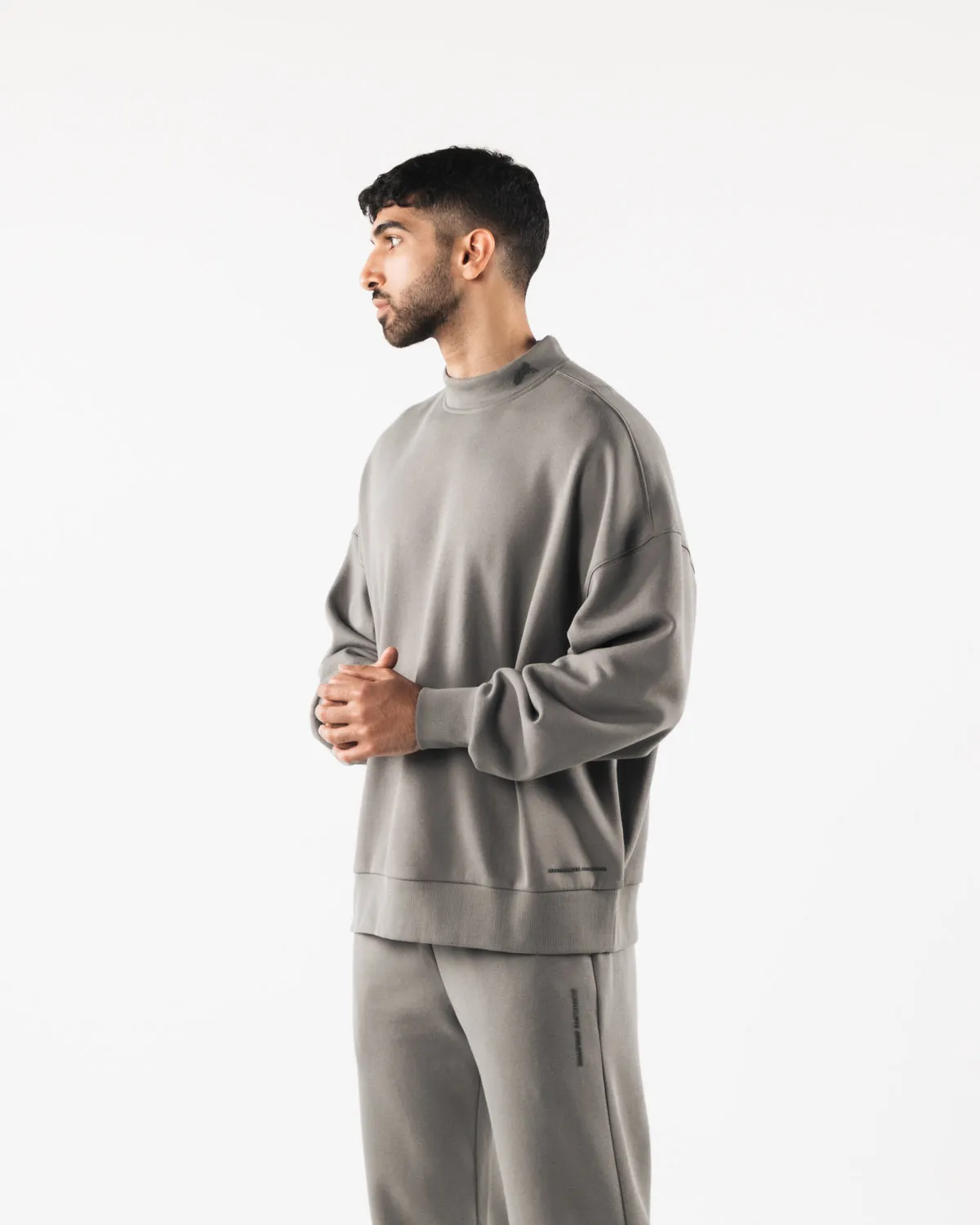 Origin Mock Neck LS - Sterling sold by Alphalete product image thumbnail 3
