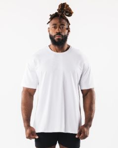 Collegiate Tee - White sold by Alphalete