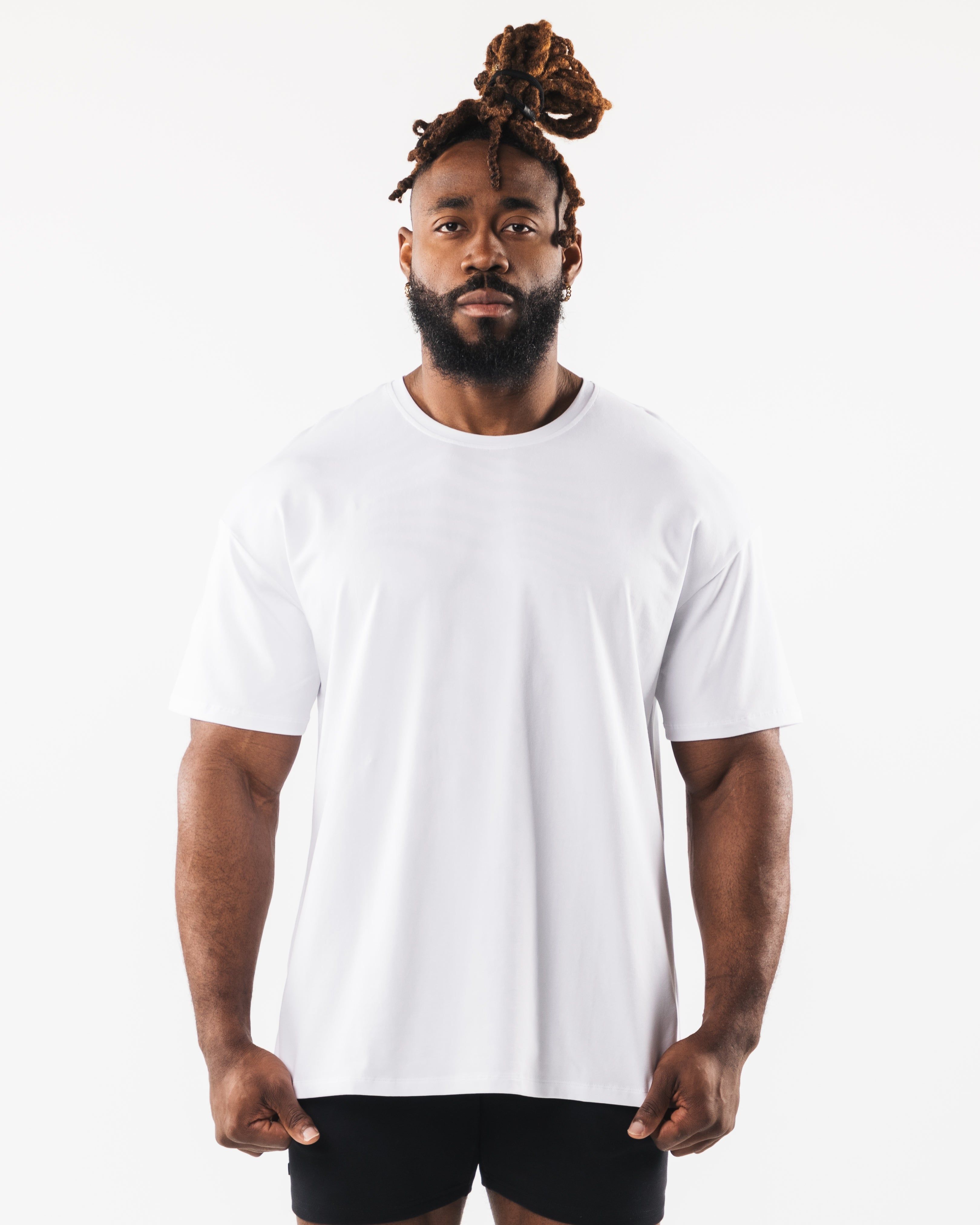 Collegiate Tee - White sold by Alphalete product image thumbnail 3