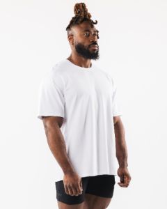 Collegiate Tee - White sold by Alphalete