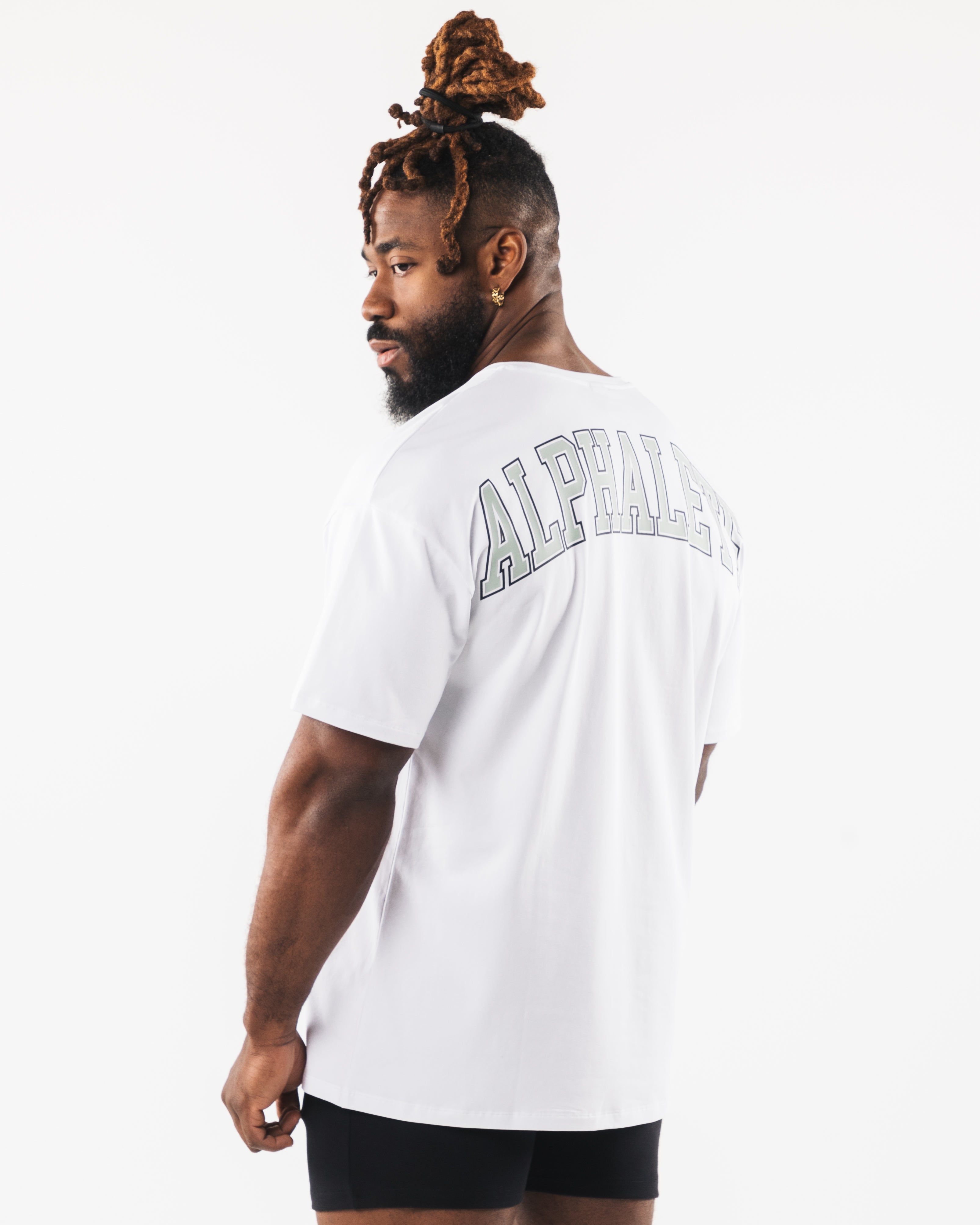 Collegiate Tee - White sold by Alphalete