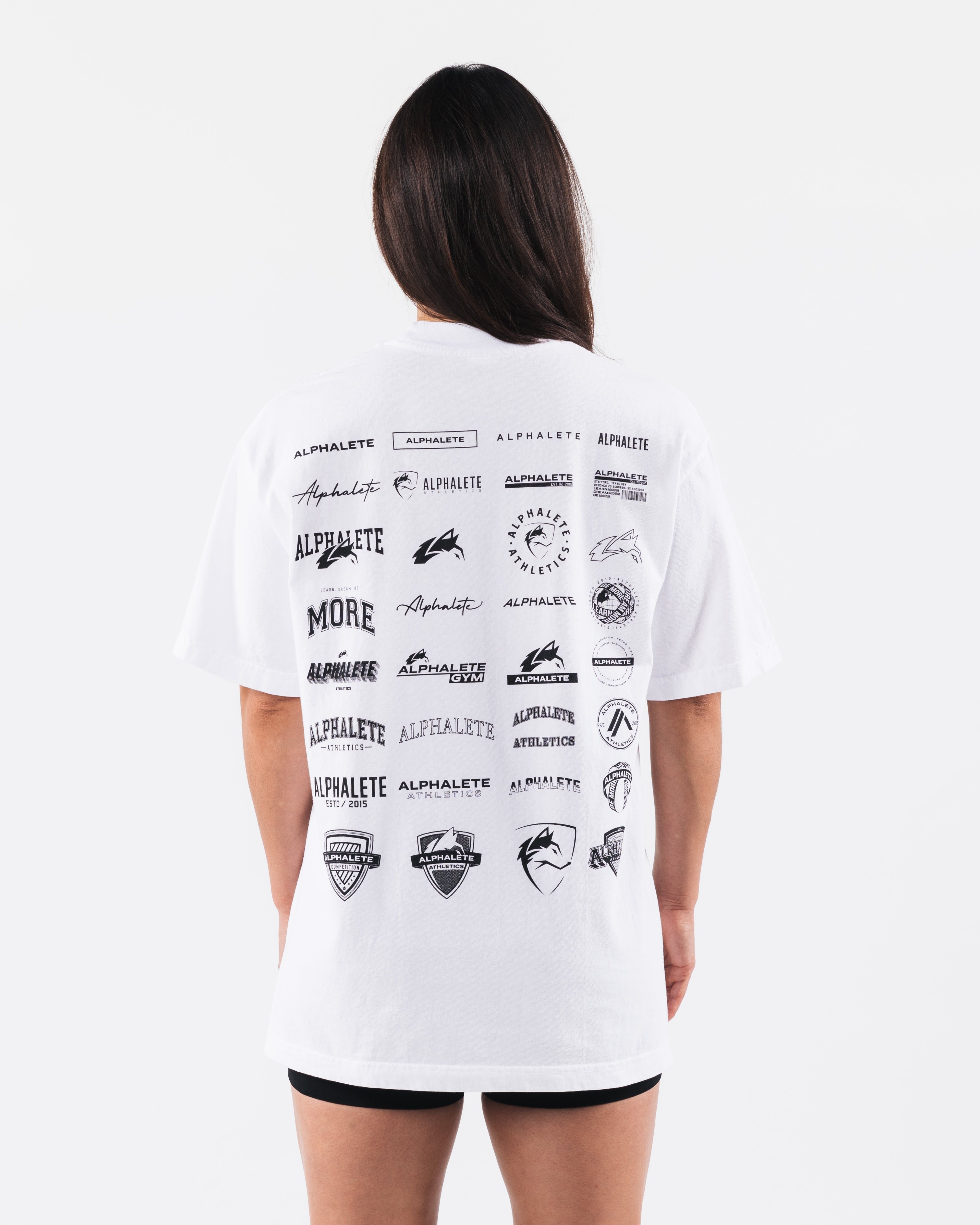 Heritage Tee - White sold by Alphalete product image thumbnail 2