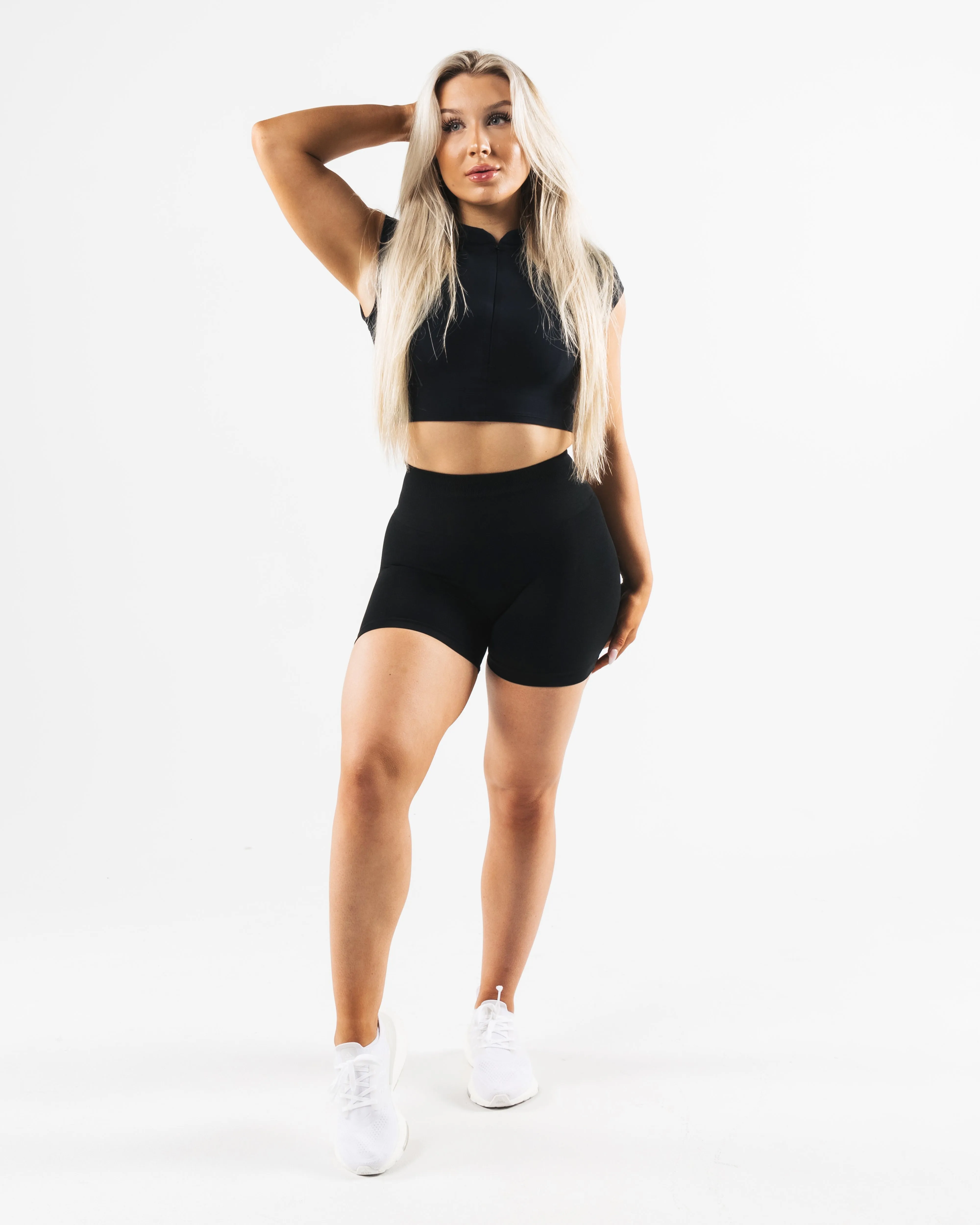 KDM Zip Bra - Black sold by Alphalete product image thumbnail 4