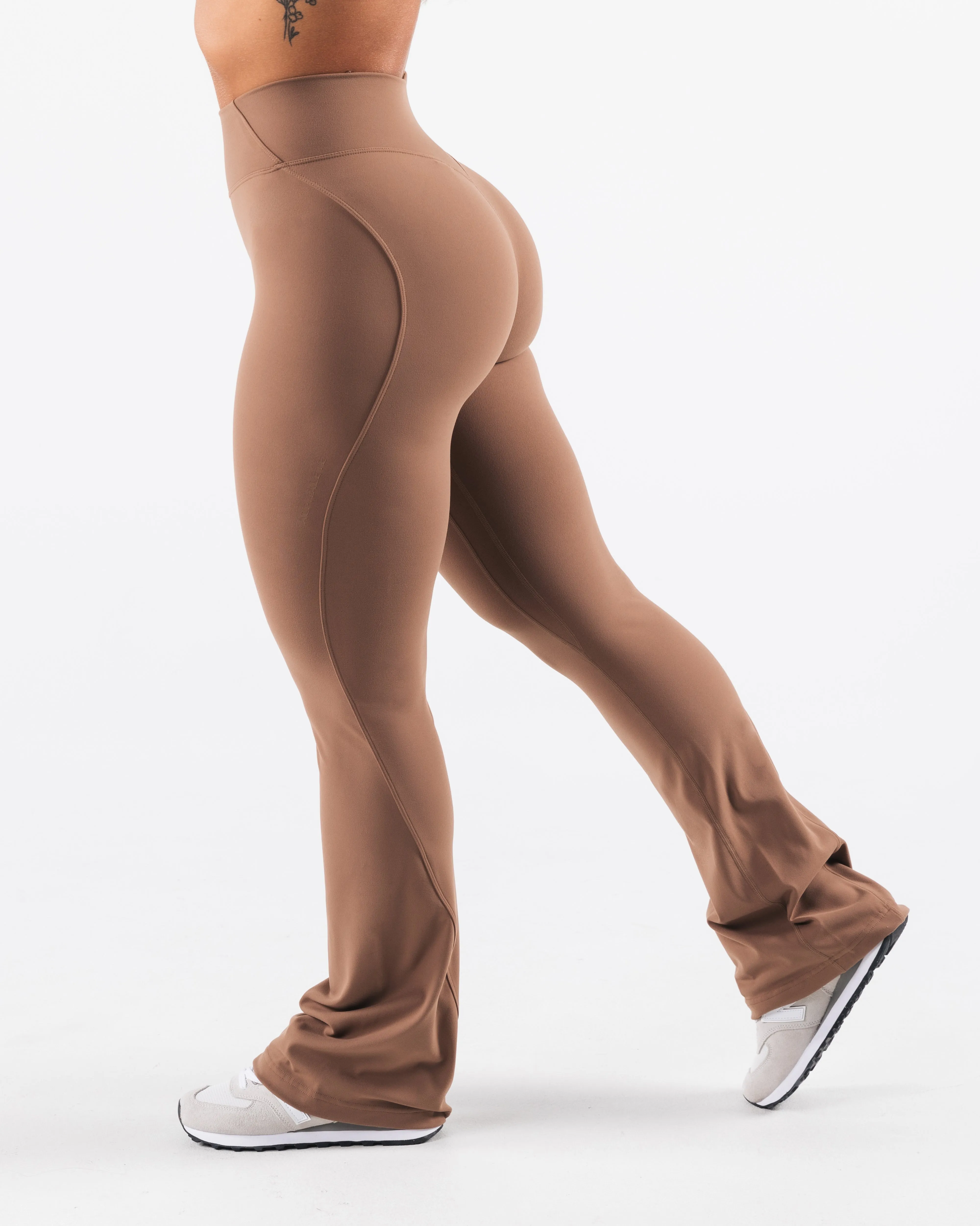 Aura Flared Pant Tall - Oak sold by Alphalete product image thumbnail 3