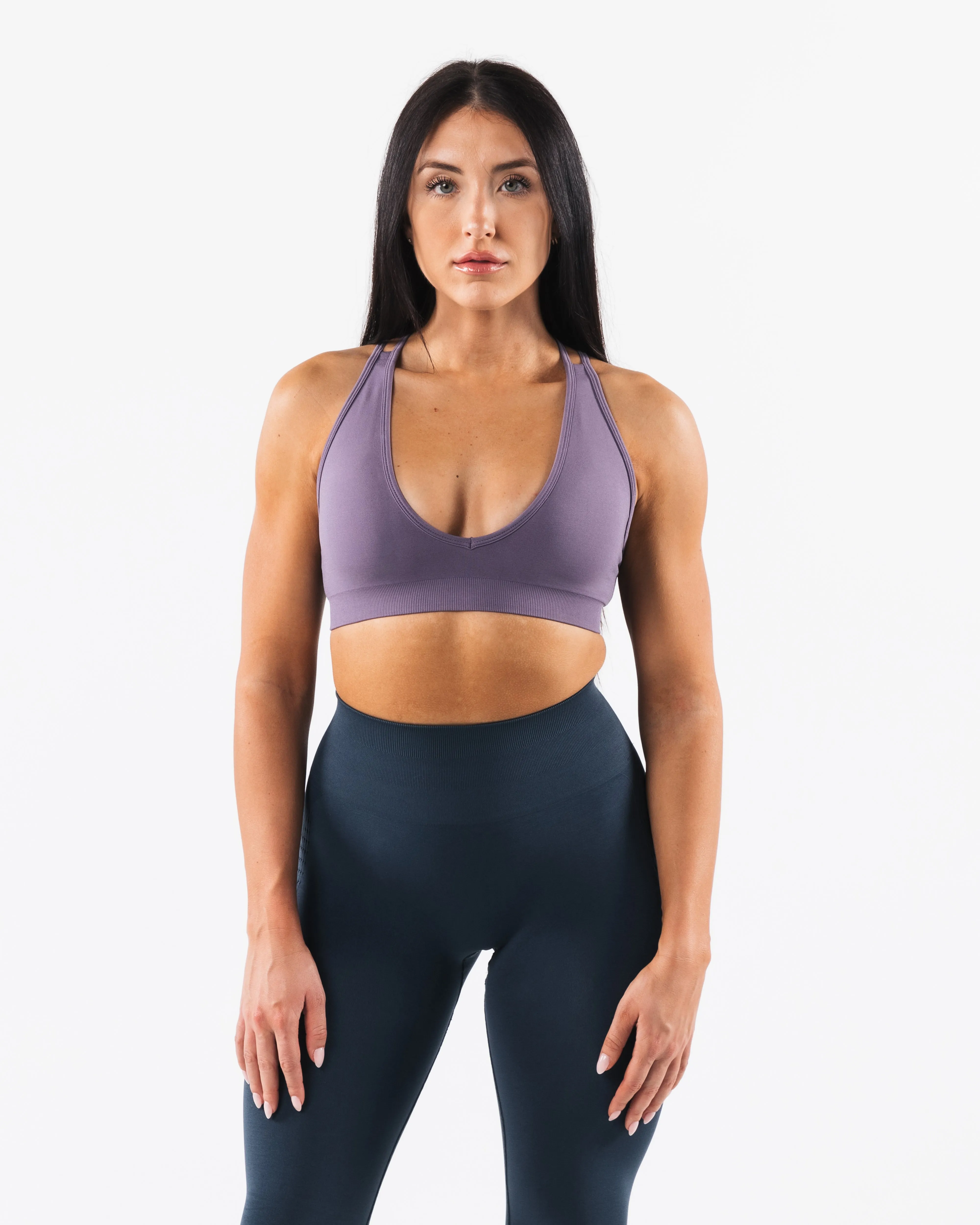 Amplify Deep V Bra - Pomp sold by Alphalete