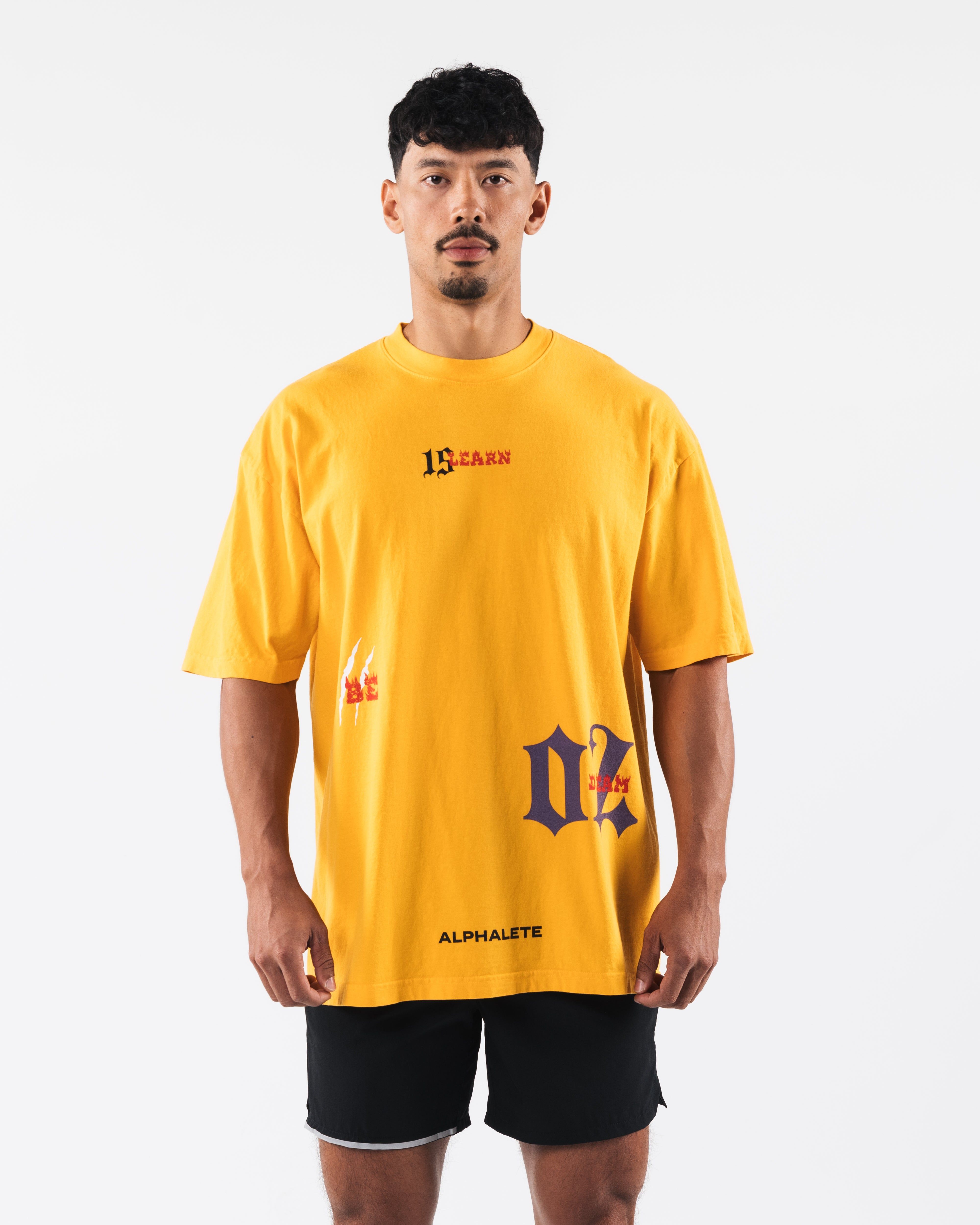 HTX Tee - Gold sold by Alphalete product image thumbnail 5