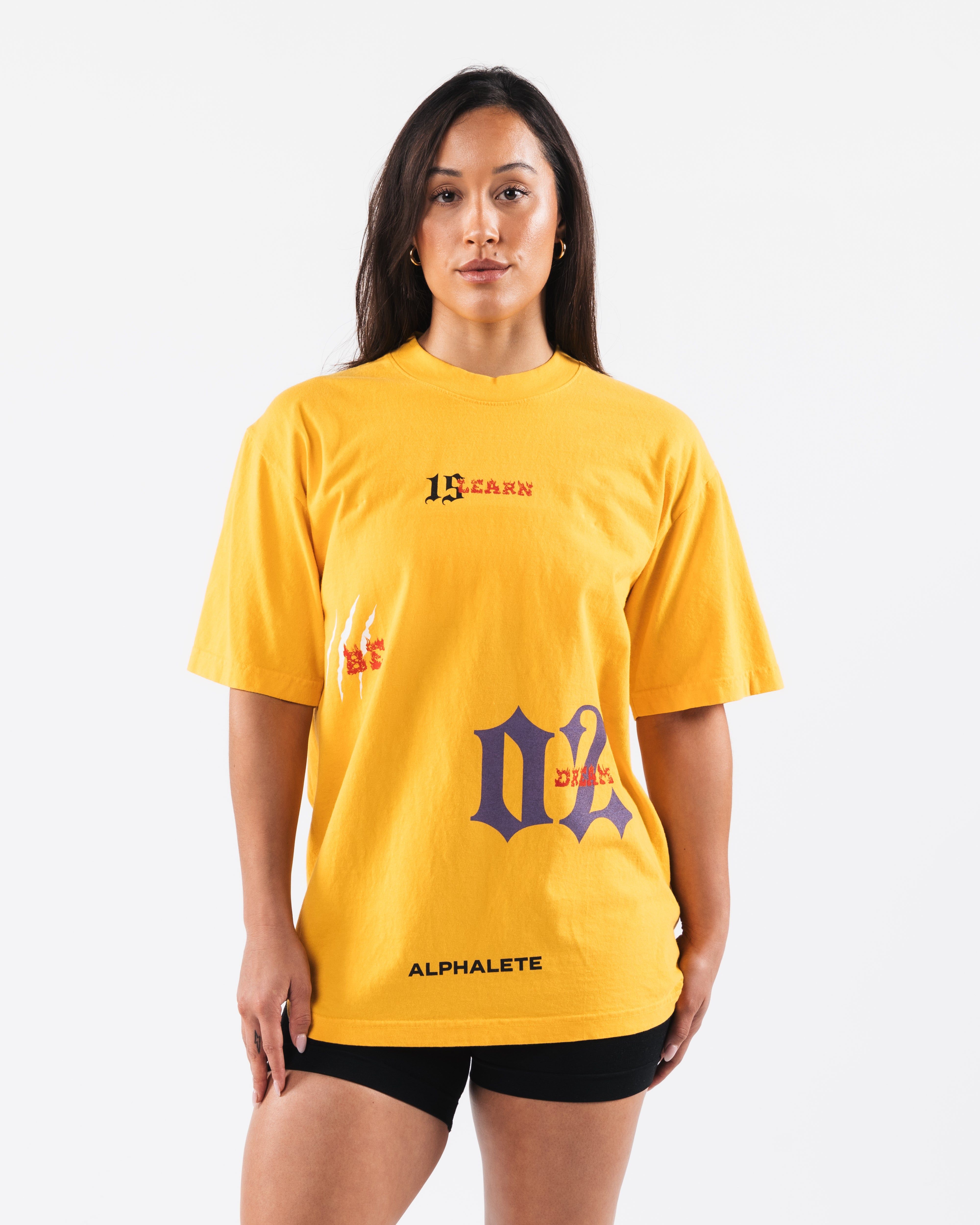 HTX Tee - Gold sold by Alphalete product image thumbnail 3