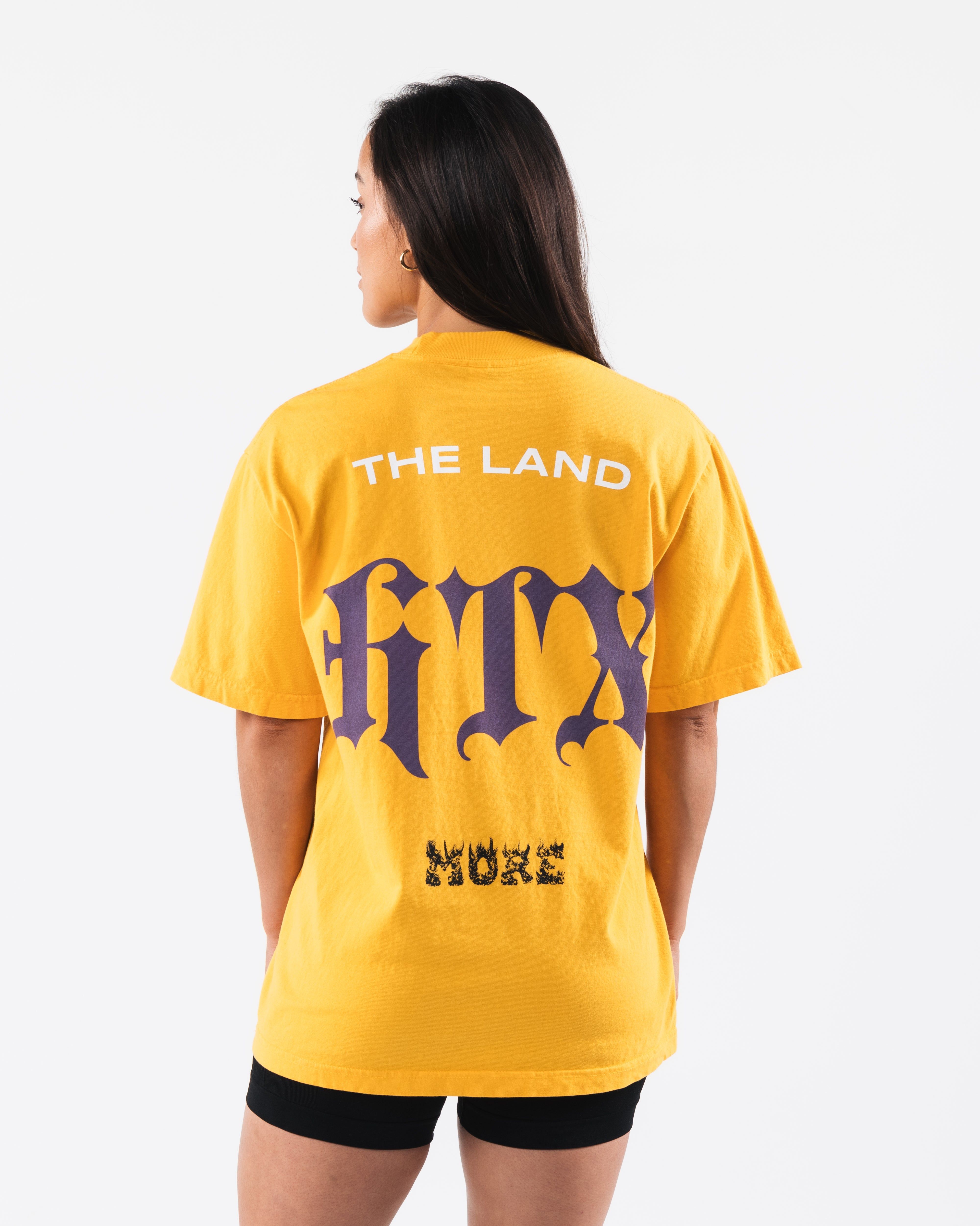 HTX Tee - Gold sold by Alphalete product image thumbnail 4