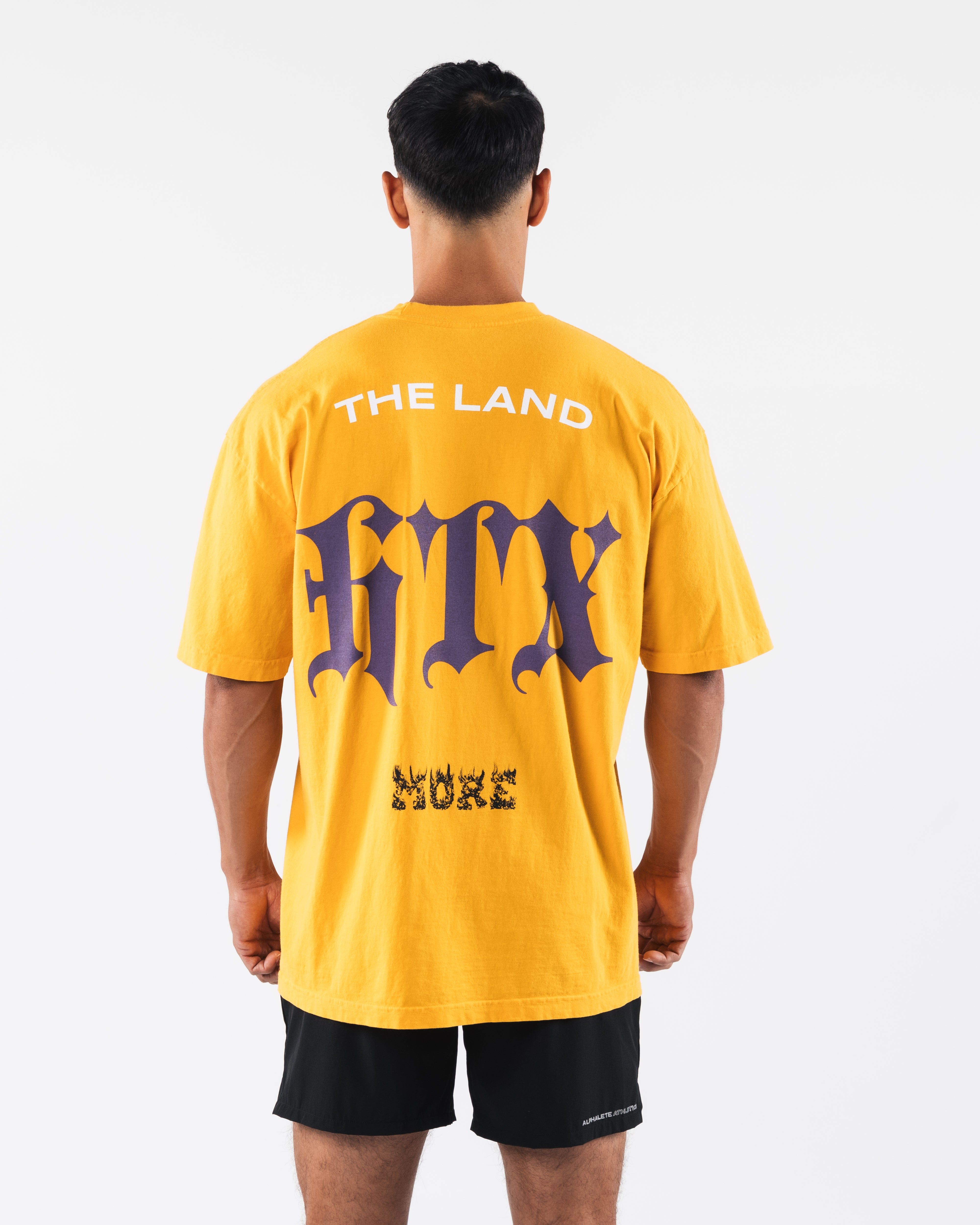 HTX Tee - Gold sold by Alphalete product image thumbnail 2