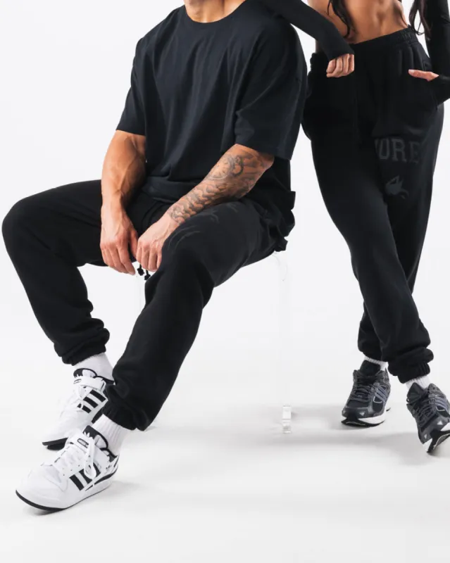 Earth Dye Graphic Jogger - Black sold by Alphalete