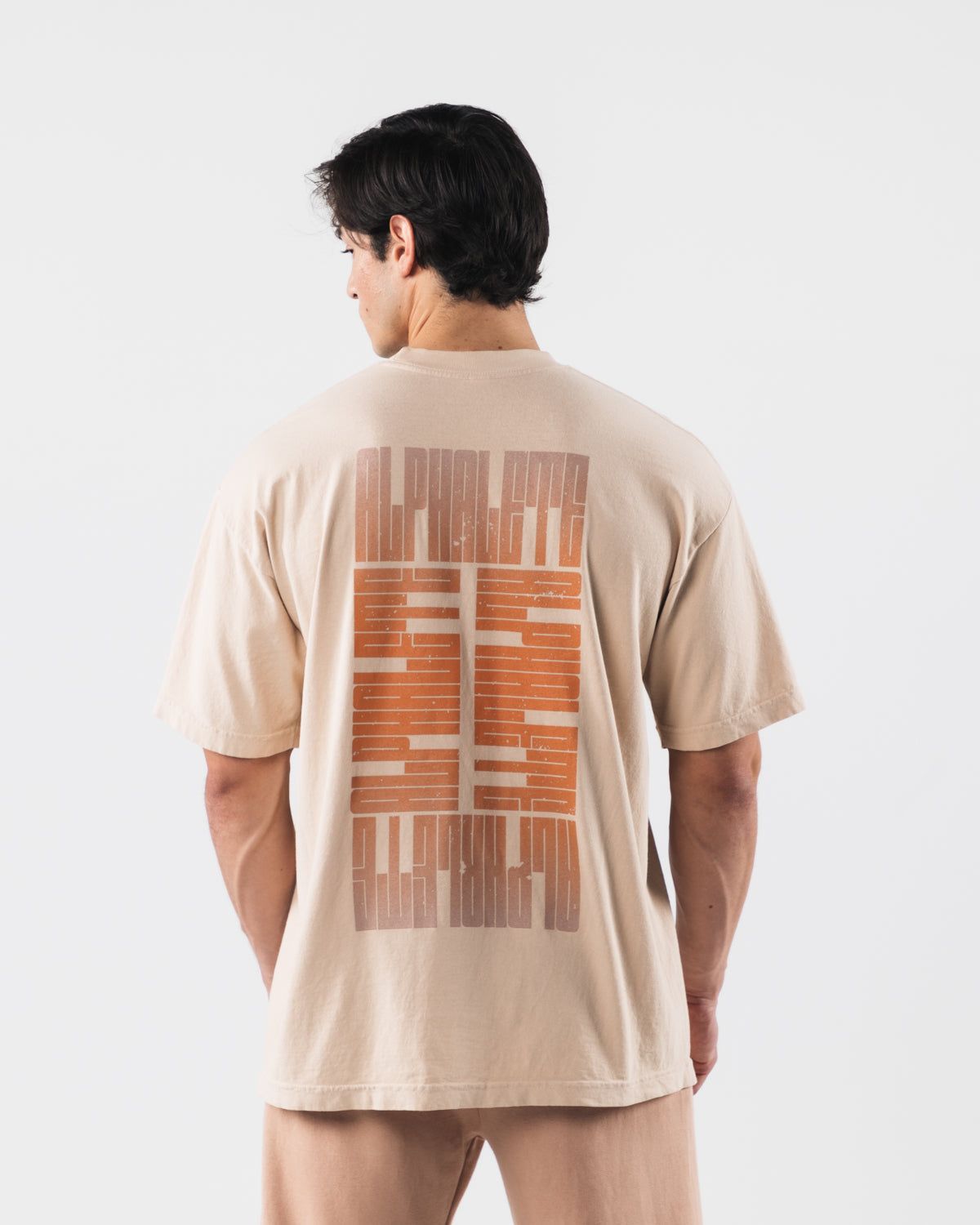 Cryptic Tee - Beige sold by Alphalete product image thumbnail 2