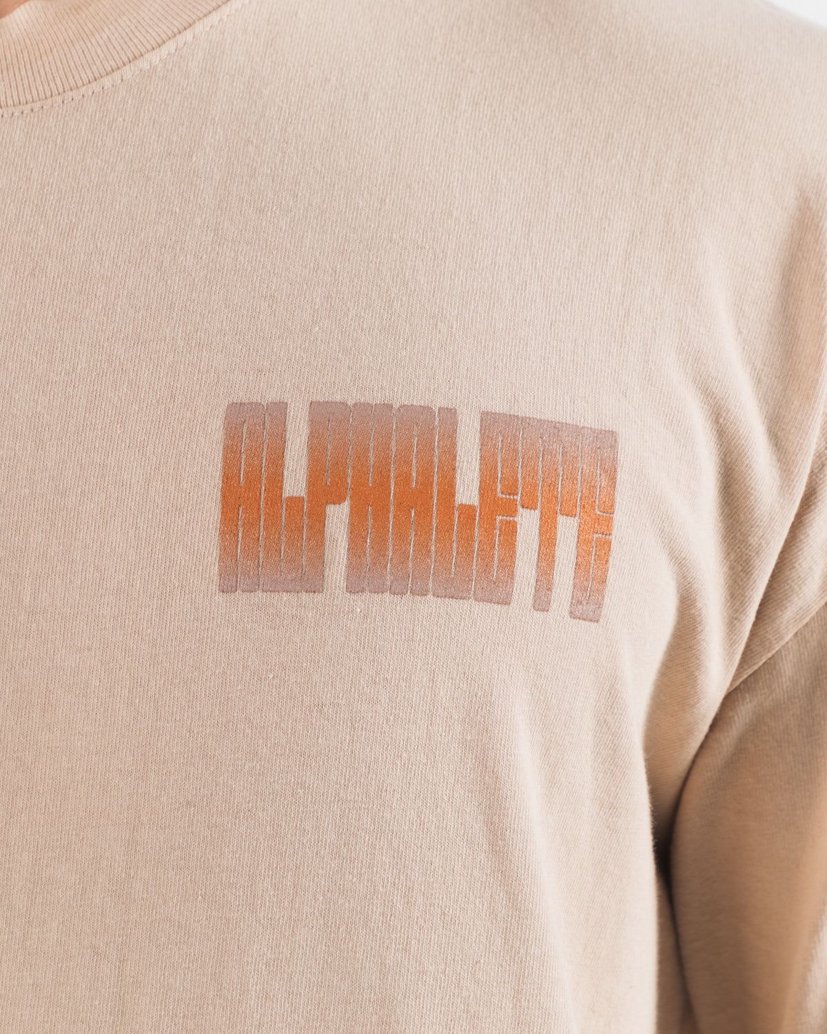 Cryptic Tee - Beige sold by Alphalete product image thumbnail 4