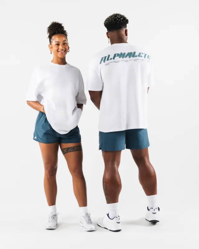 Particle Tee - White sold by Alphalete