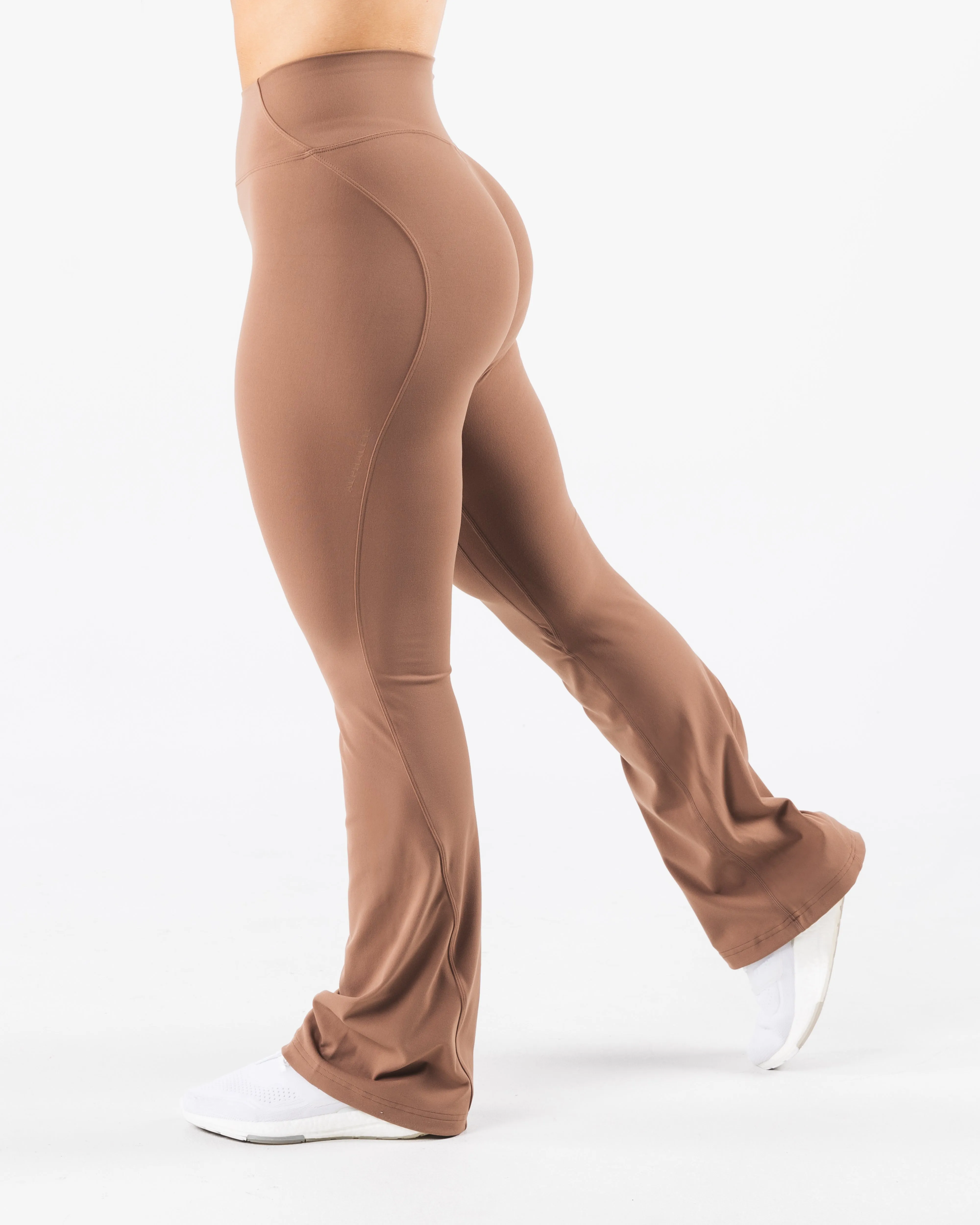 Aura Ultra-High Rise Flared Pant - Oak sold by Alphalete product image thumbnail 3