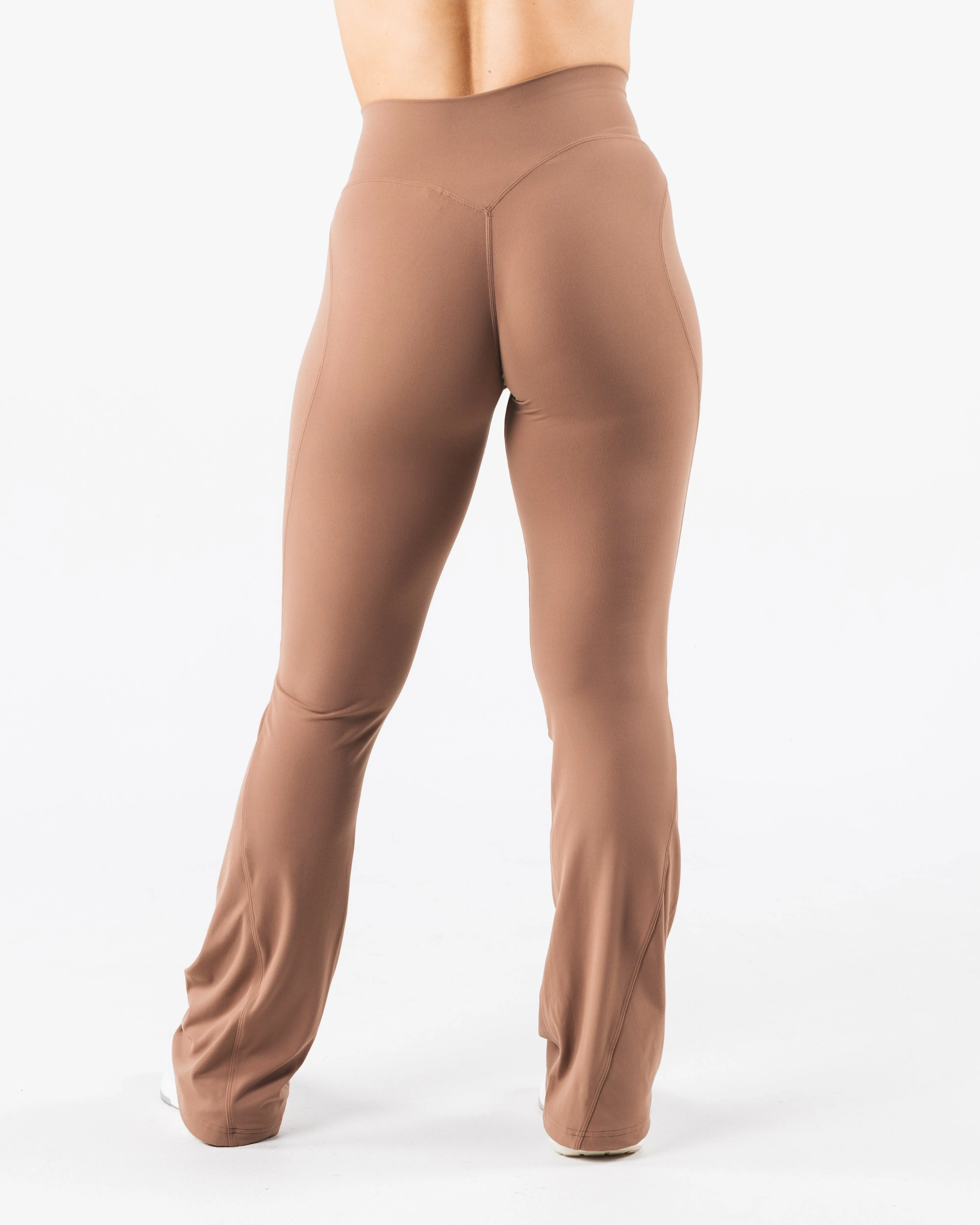 Aura Ultra-High Rise Flared Pant - Oak sold by Alphalete product image thumbnail 4