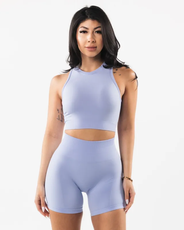Stratus Crop Tank - Mystic Blue sold by Alphalete