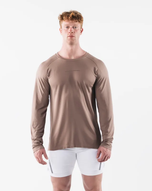 AA Airtech LS Tee - Creamy Beige sold by Alphalete