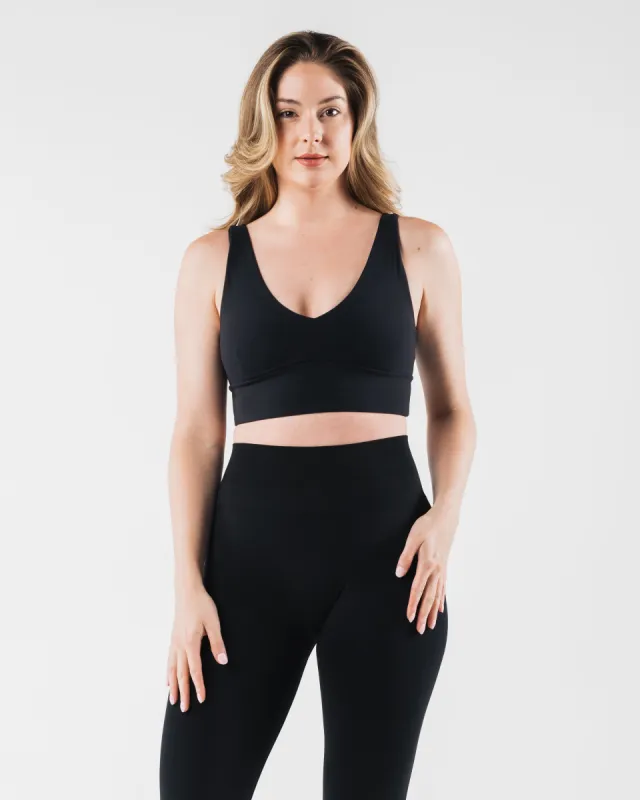 Celeste Bra C/D Cup - Black sold by Alphalete