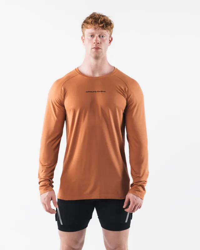 AA Airtech LS Tee - Alloy Orange sold by Alphalete